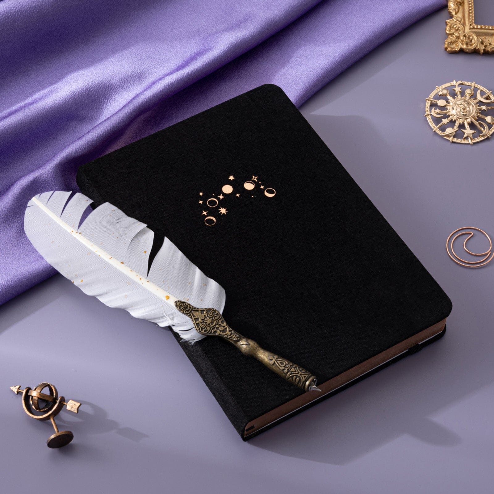 Tsuki 'Moonlit Whisper' Limited Edition Luxury Bullet Journal  ☾