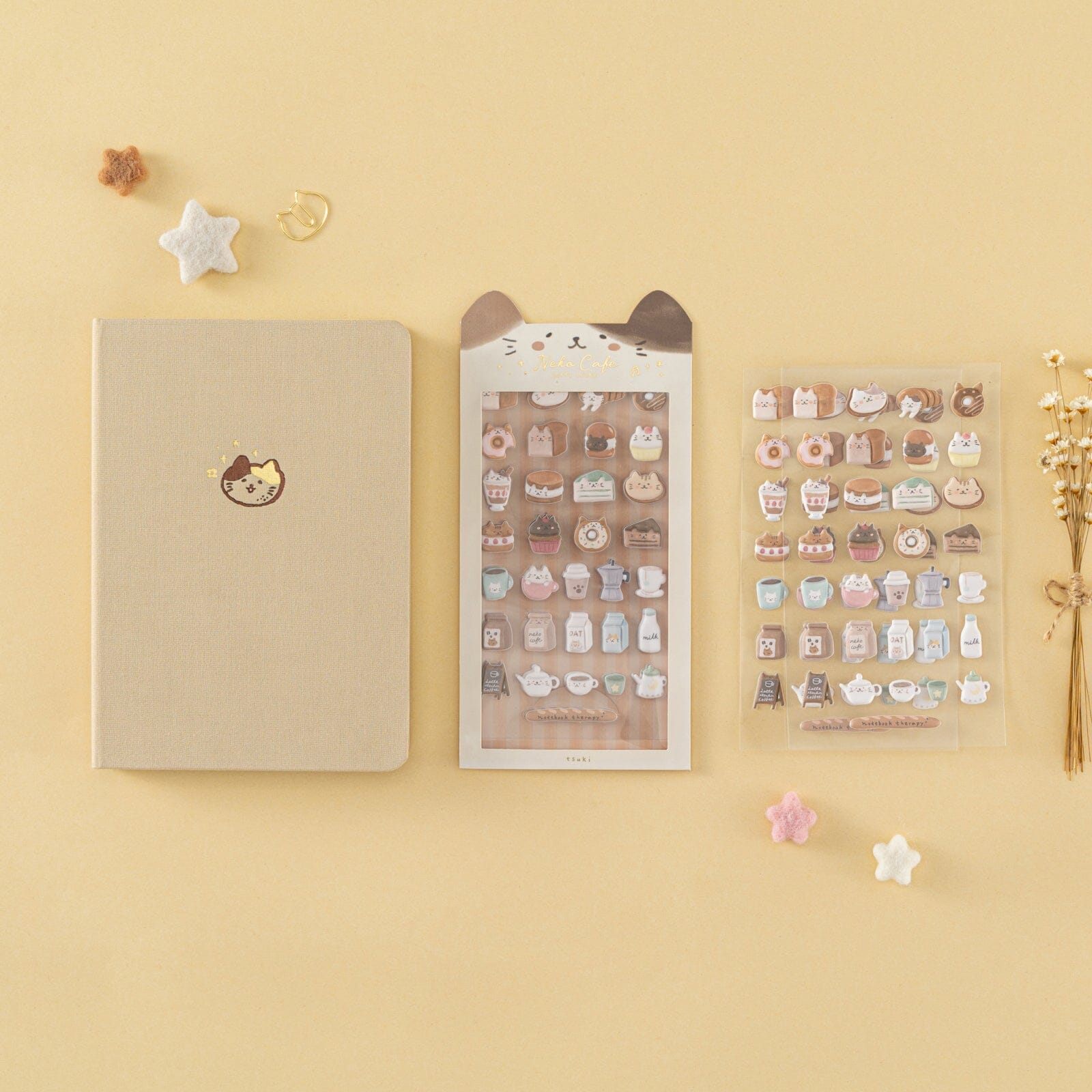 Tsuki 'Neko Pan' Limited Edition Bullet Journal ☾