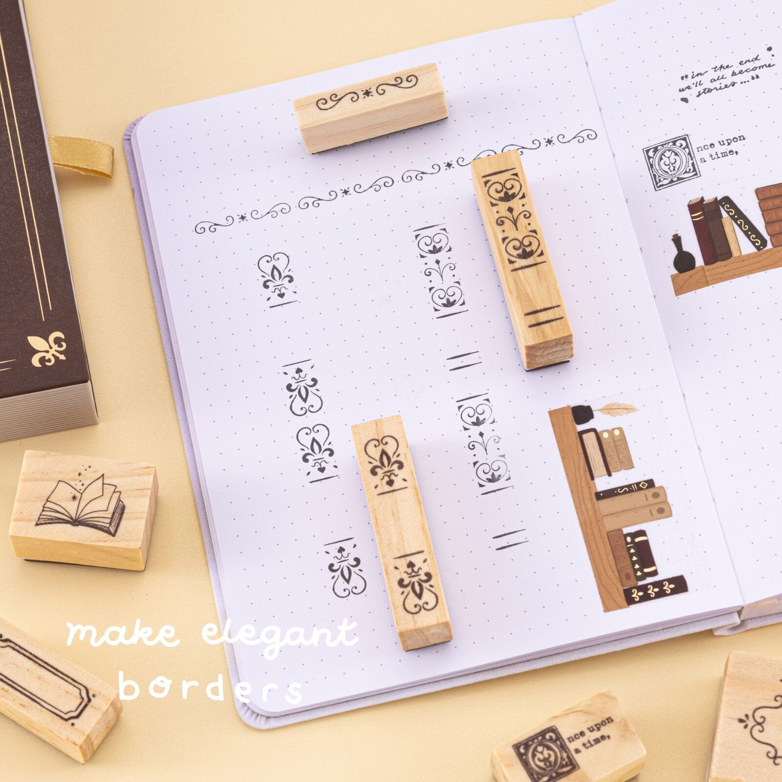 Tsuki 'Our Stories' Reading Journal Stamp Set ☾