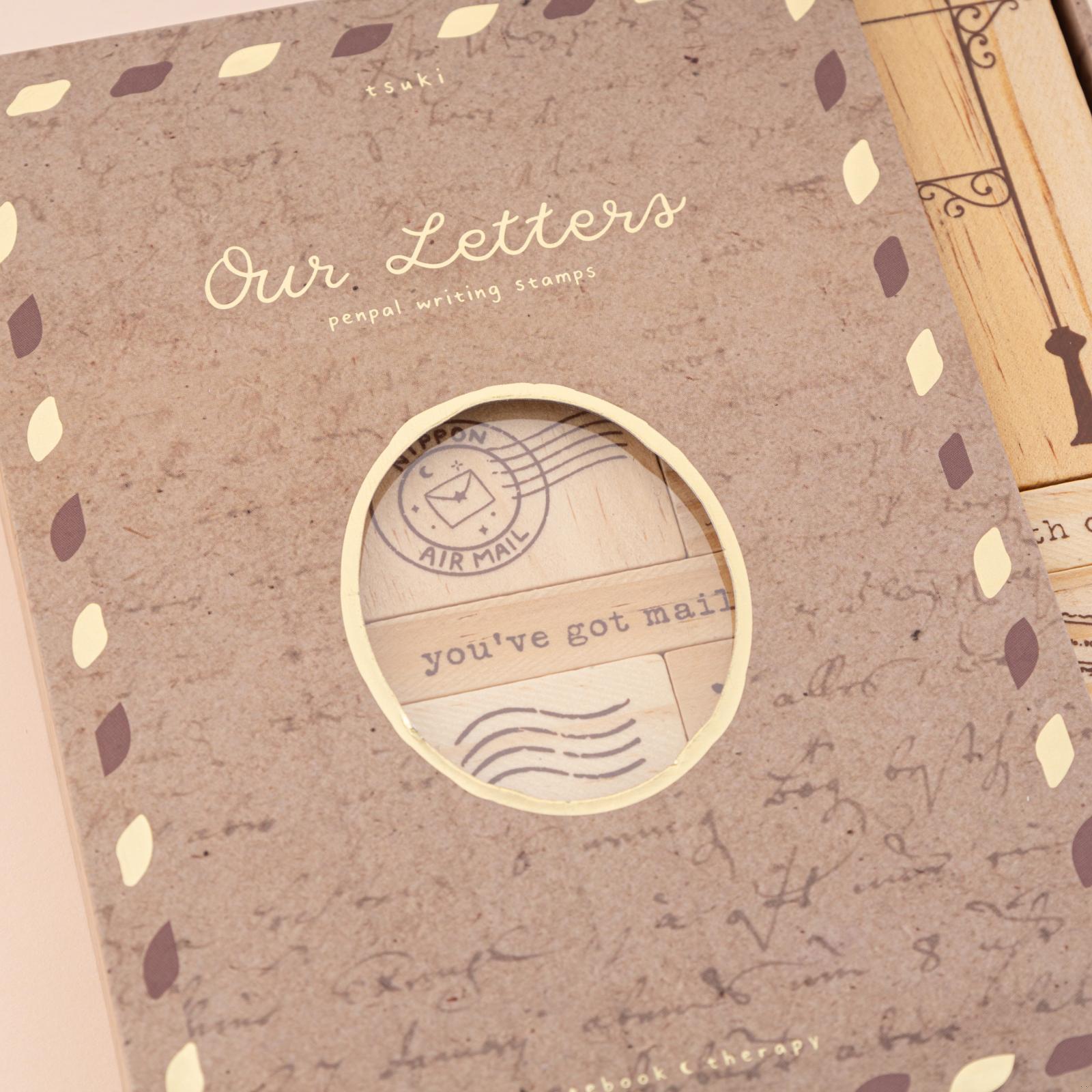 Tsuki 'Our Letters' Penpal Stamp Set ☾