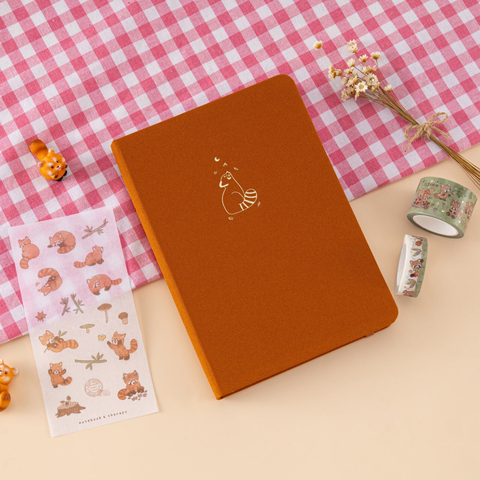 Tsuki 'Red Panda' Limited Edition A5 Bullet Journal ☾
