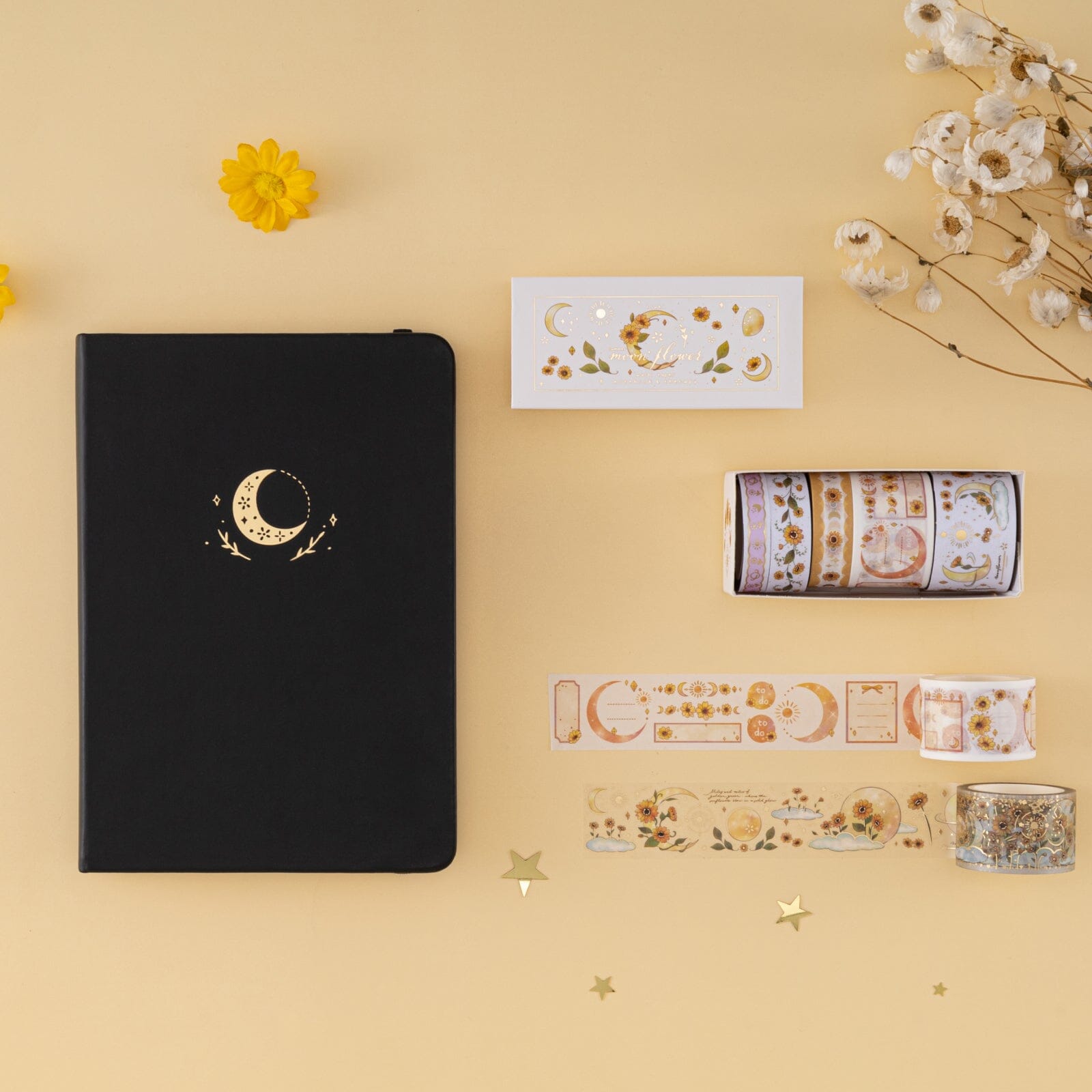 Tsuki 'Summer Moonflower' Washi Tape Set ☾