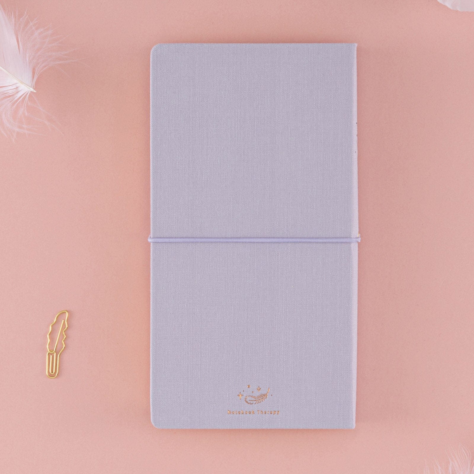 Tsuki 'Soft Feather' Luxury Travel Notebook ☾