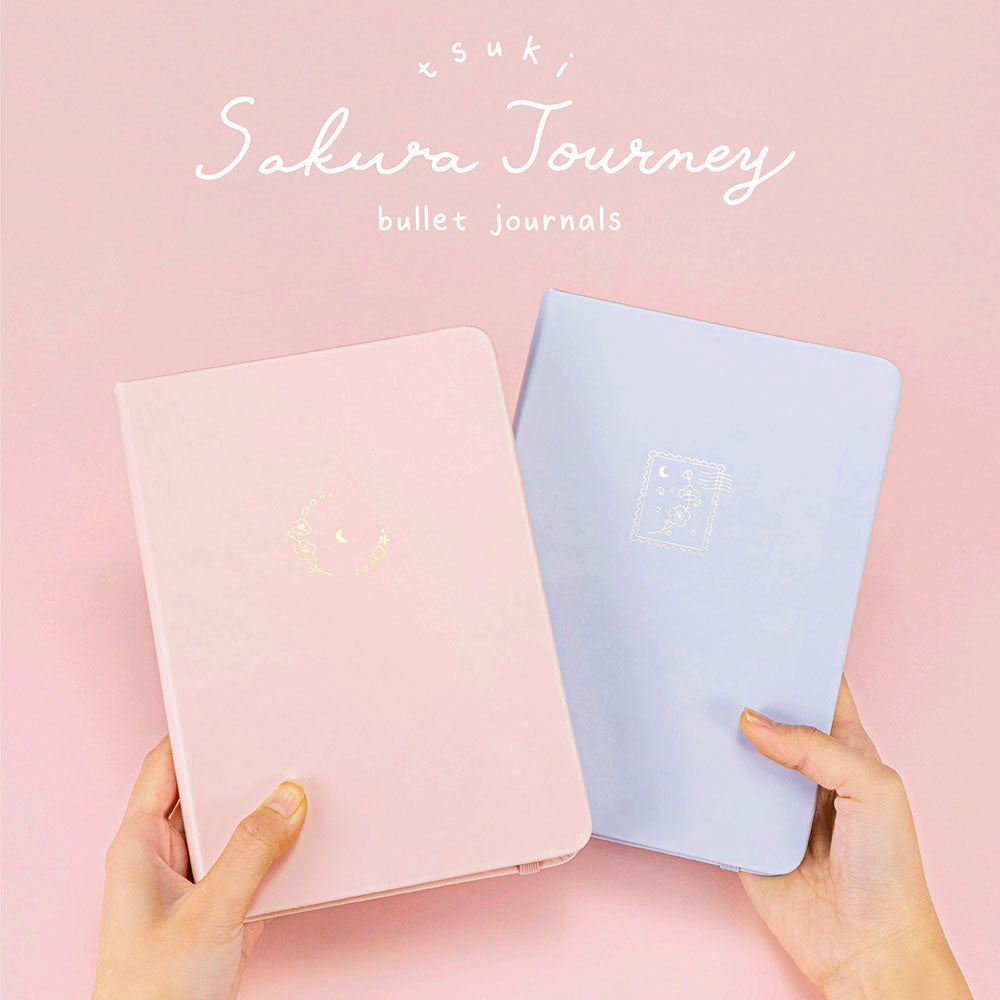 Tsuki 'Sakura Journey' Limited Edition Bullet Journal ☾