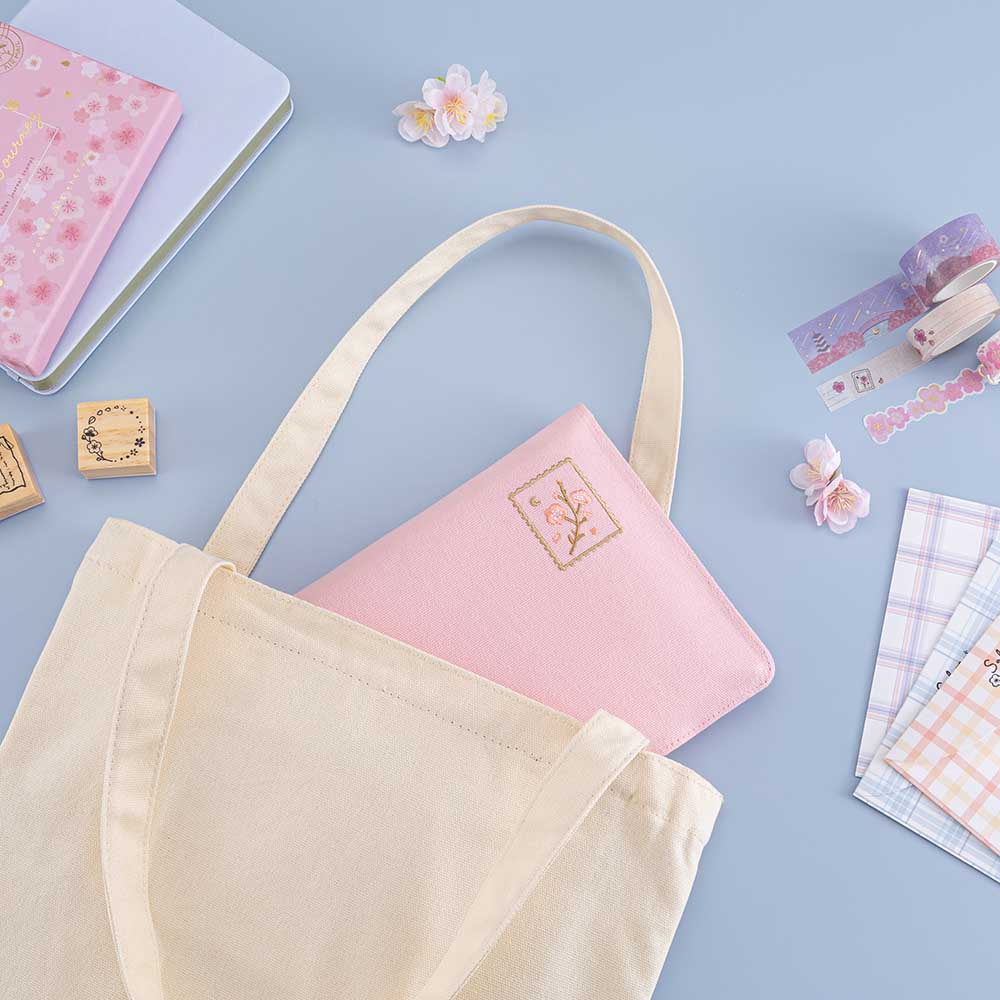 Tsuki 'Sakura Journey' Notebook Pouch ☾