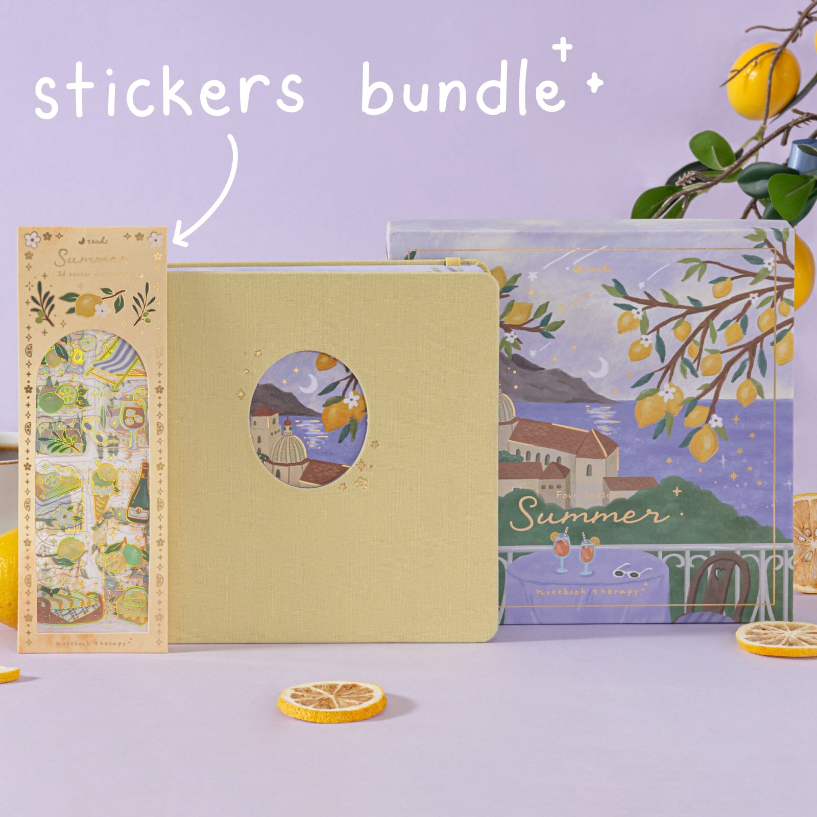 Tsuki Four Seasons: Summer Collector's Edition 2025 Square Bullet Journal ☾