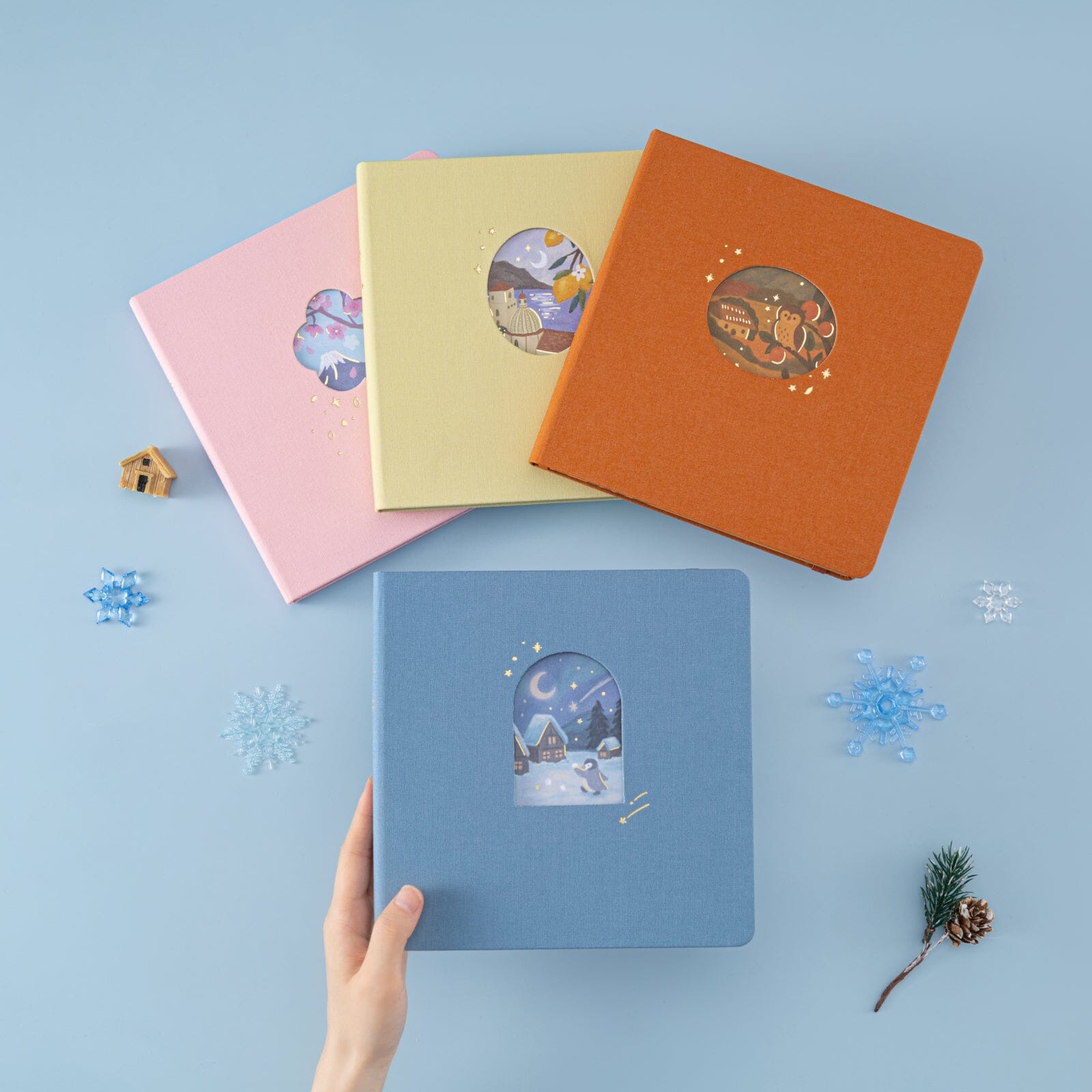 Tsuki Four Seasons: Winter Collector's Edition 2025 Square Bullet Journal ☾