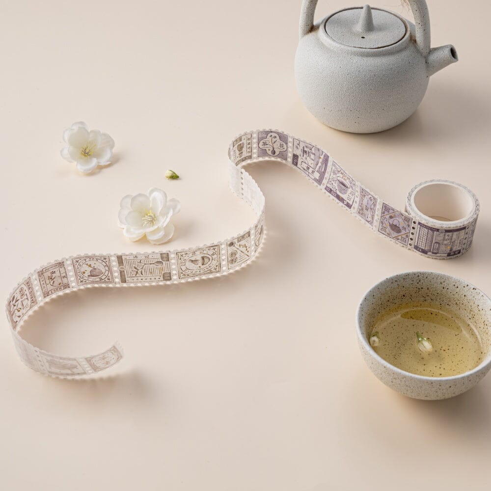 Hinoki - 'Into the Tea Room' PET + Washi Tape Set