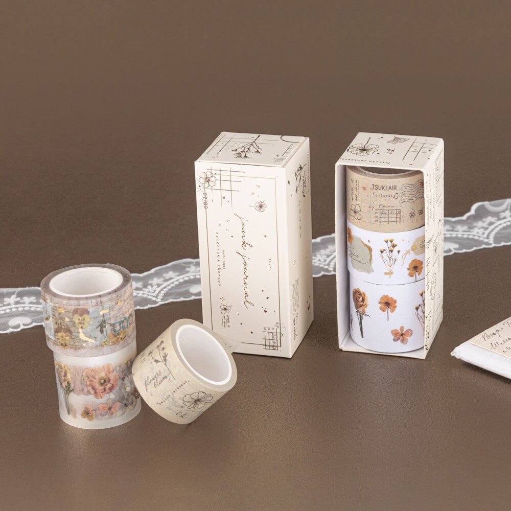 Tsuki 'Junk Journal' Washi Tape Set ☾