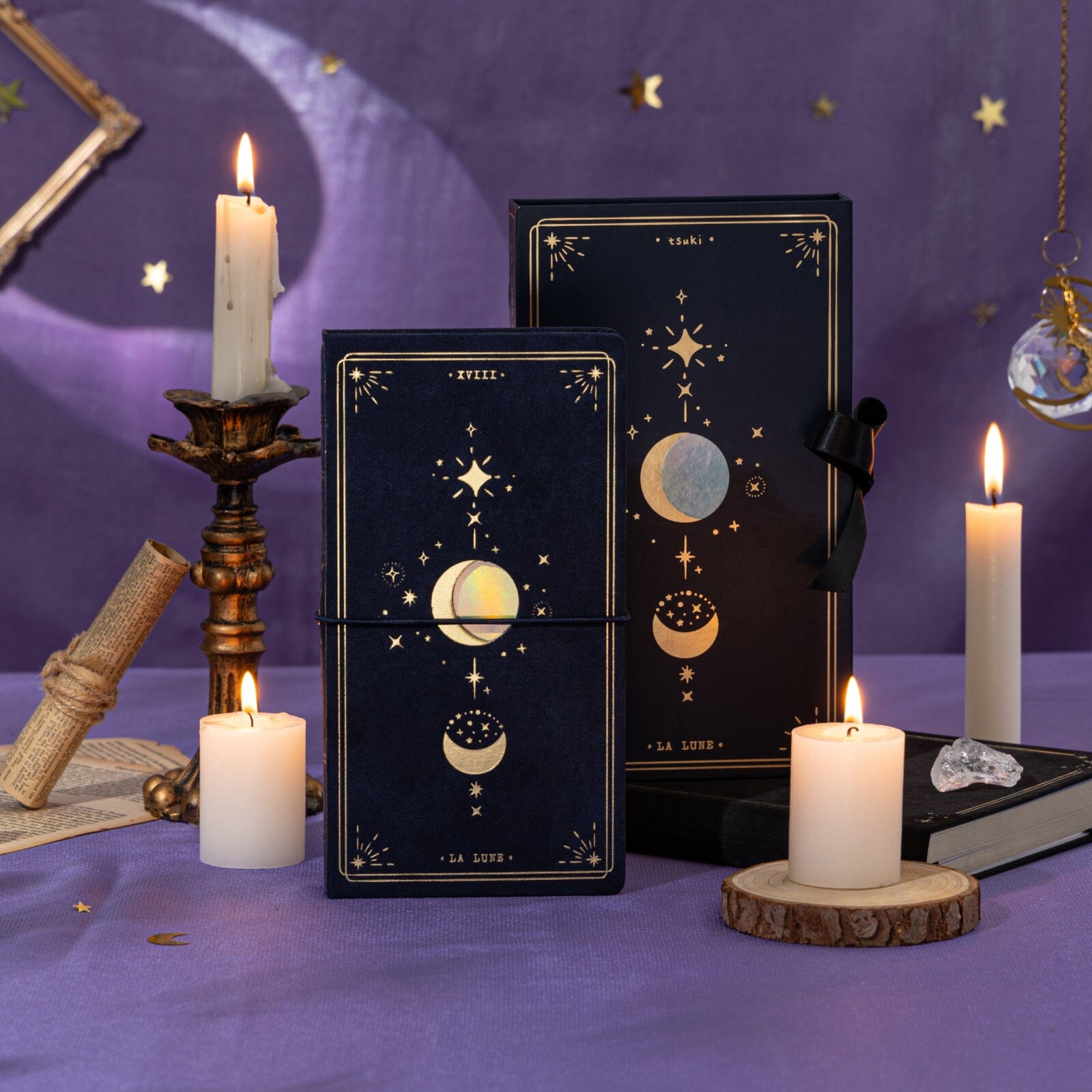 Tsuki 'La Lune' Collector's Edition Moon Planner Travel Notebook ☾