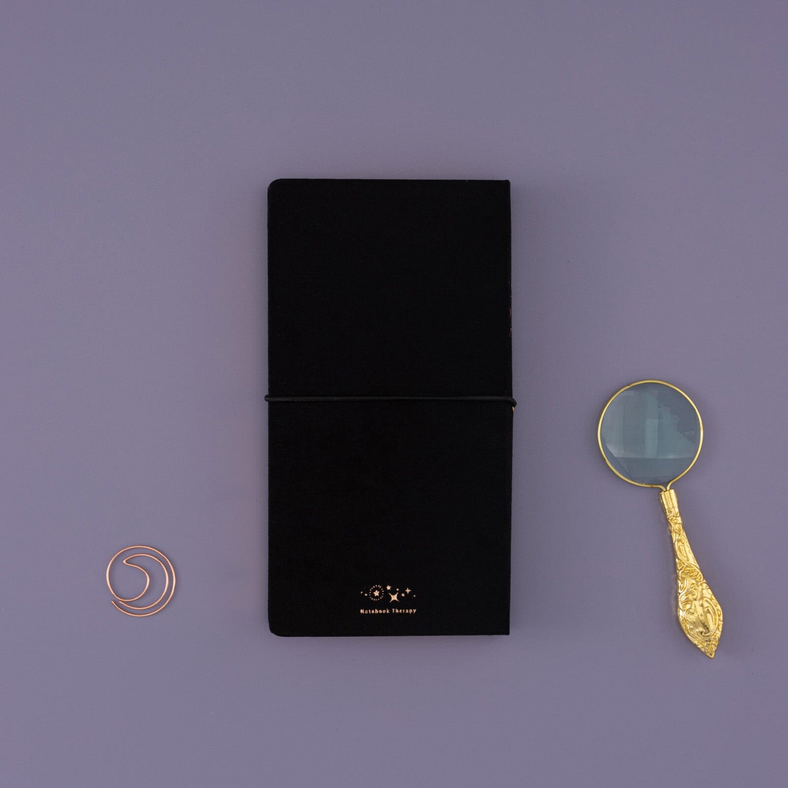 Tsuki 'Moonlit Whisper' Limited Edition Luxury Travel Notebook  ☾