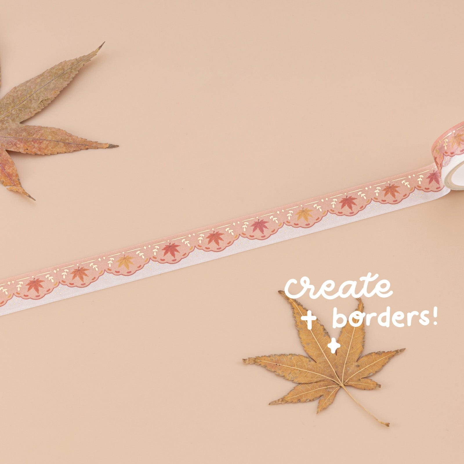 Tsuki 'Maple Journey' Washi Tape Set ☾
