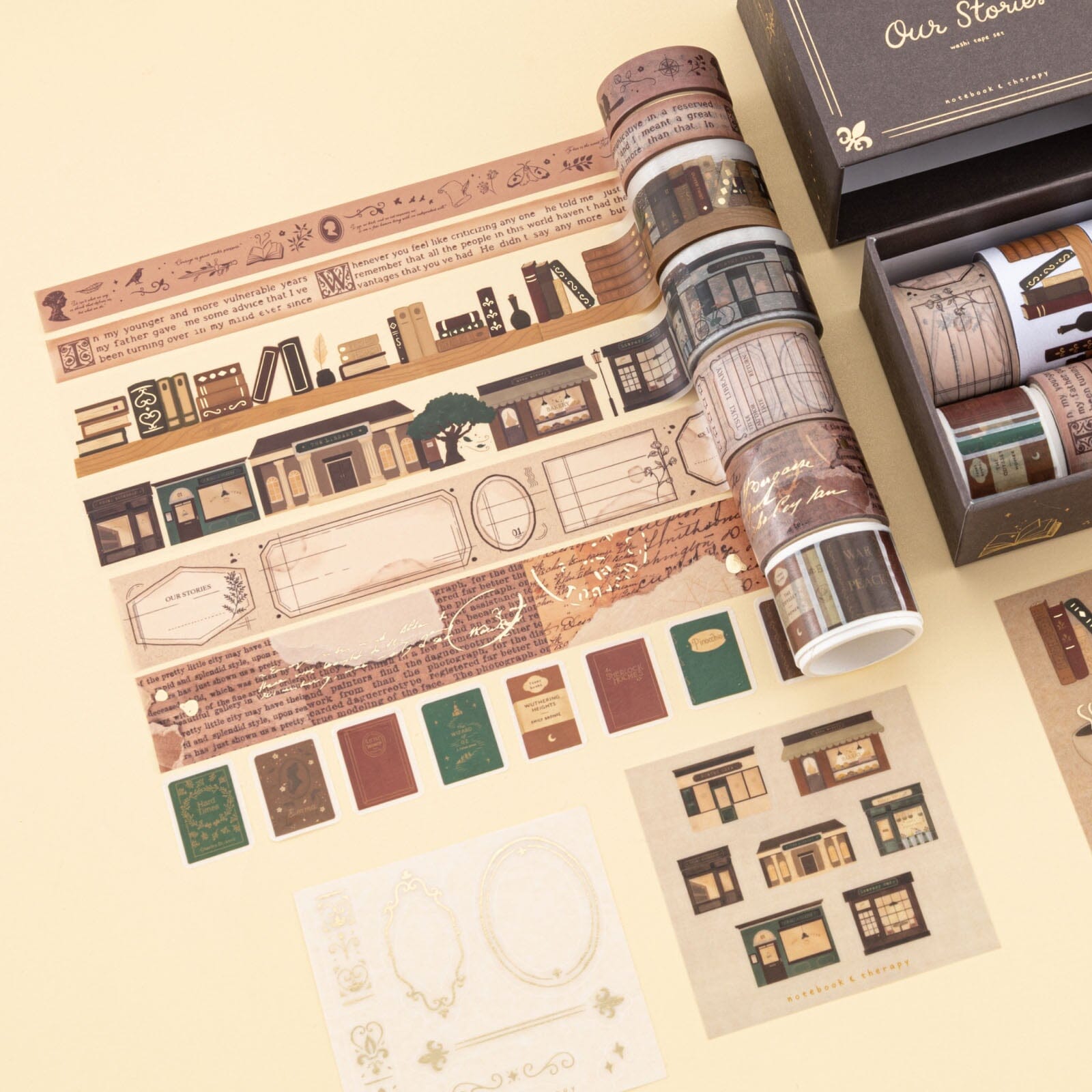 Tsuki 'Our Stories' Washi Tape Set ☾