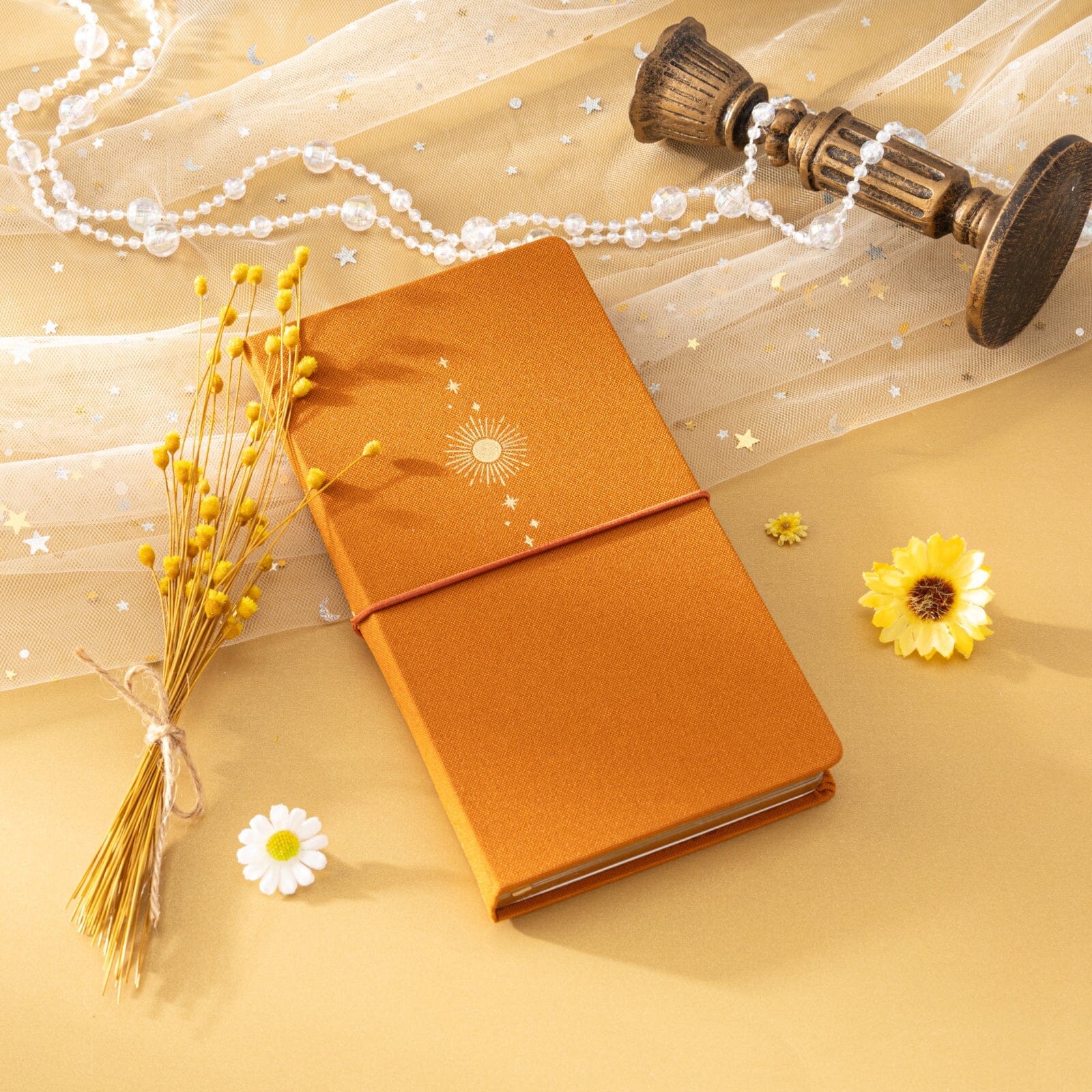 Tsuki 'Sunbeam Magic' Luxury Travel Notebook ☾