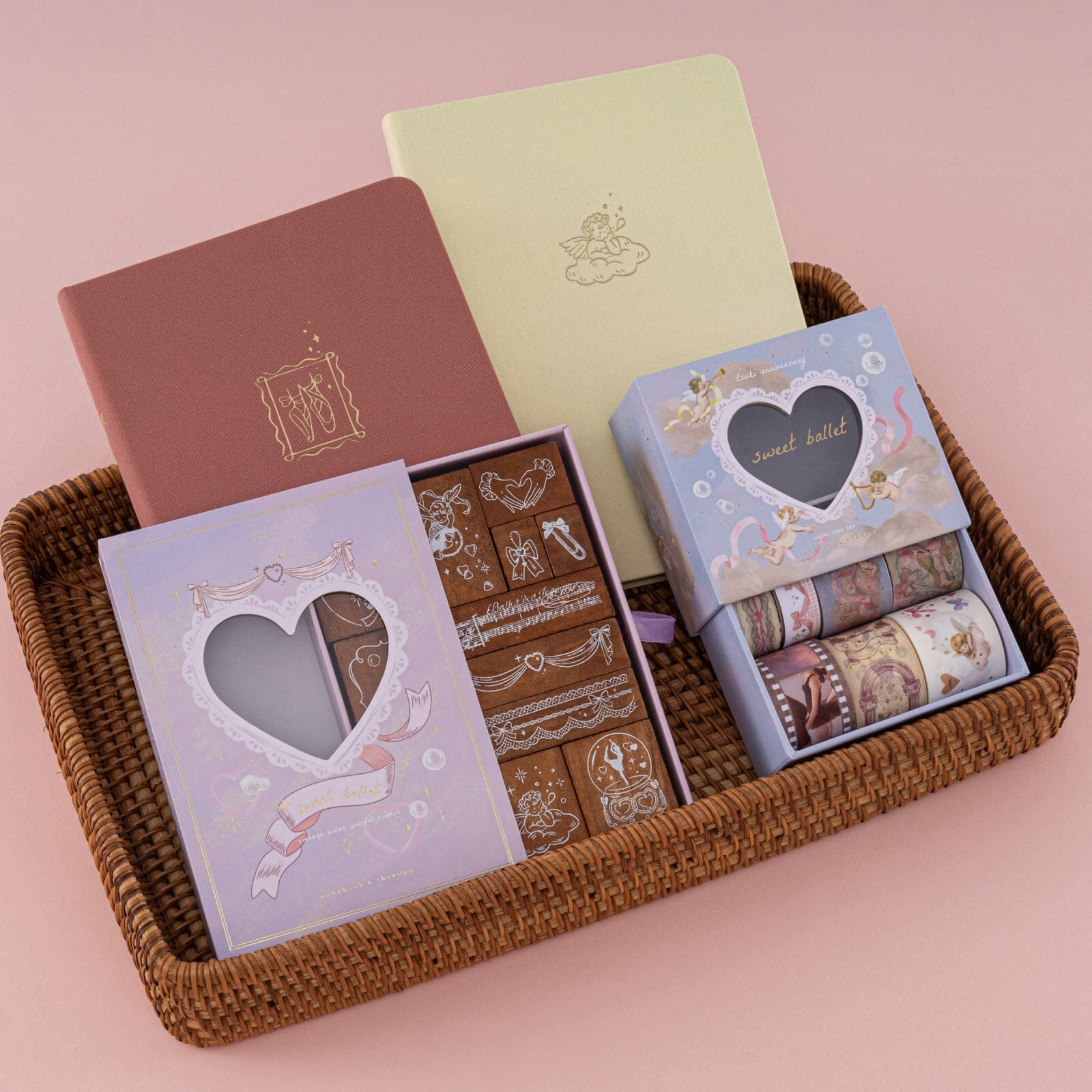Tsuki 'Sweet Ballet' Bullet Journal Stamp Set ☾