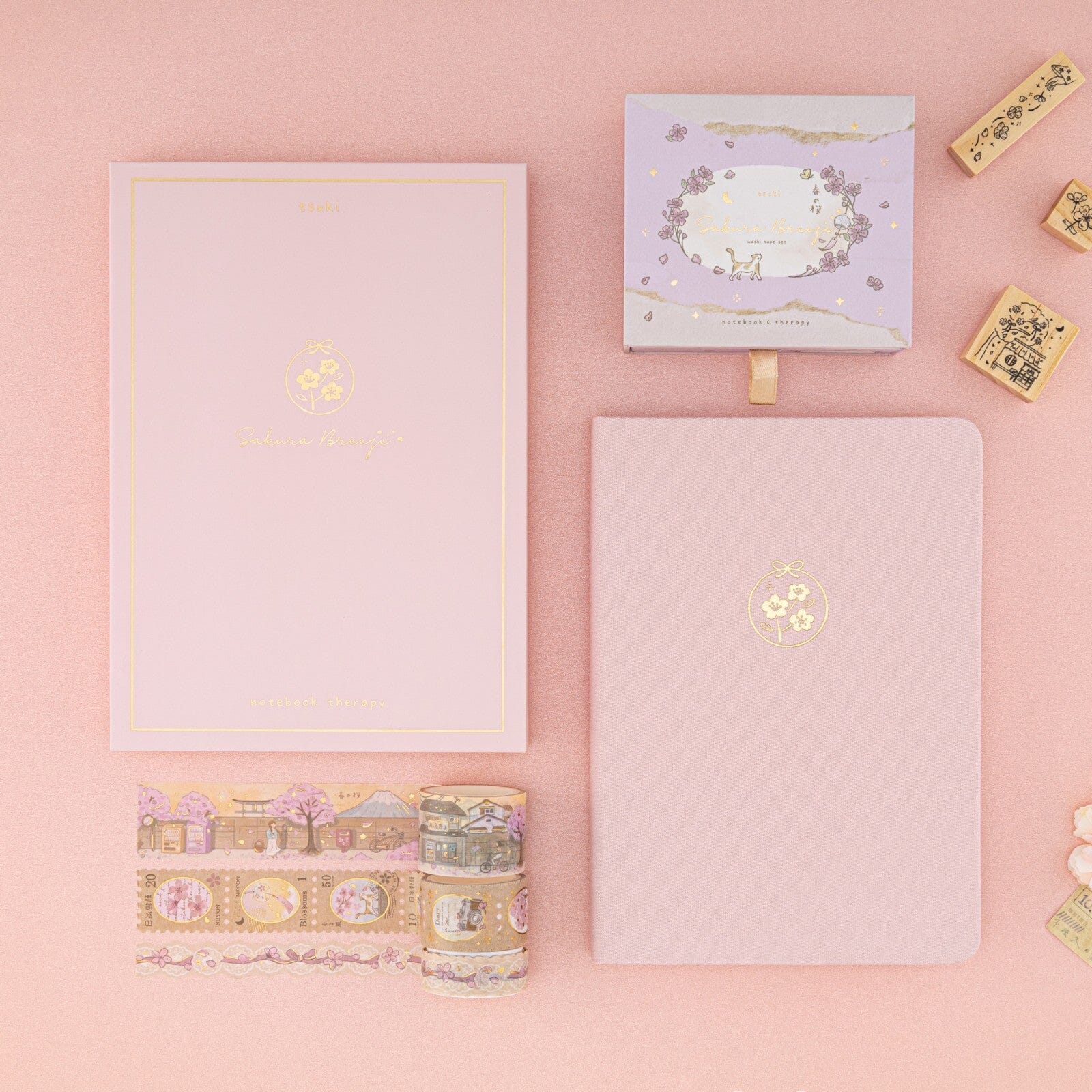 Tsuki 'Sakura Breeze' Limited Edition Bullet Journal ☾