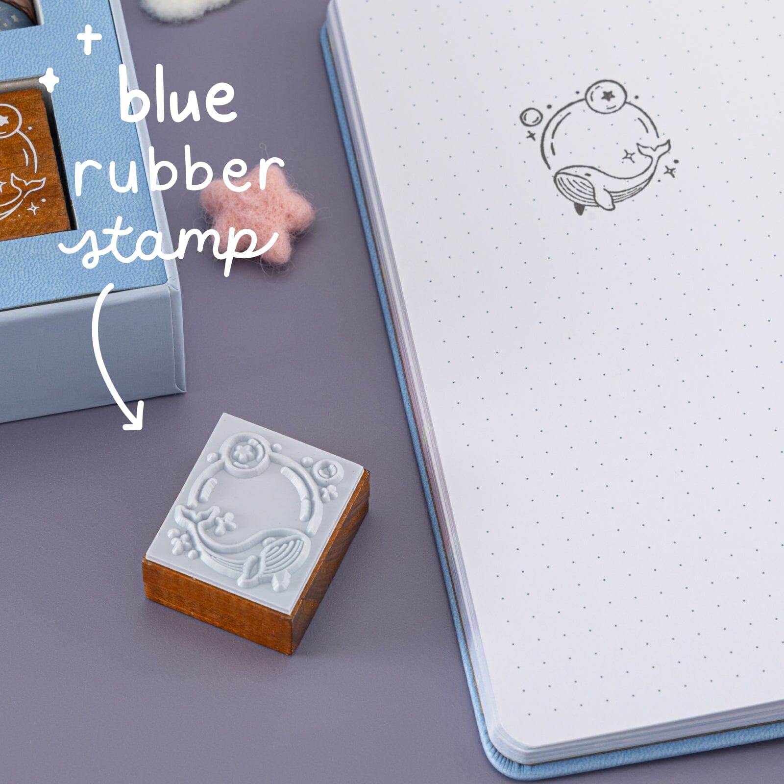 Tsuki 'Whale Dreams' Limited Edition Holographic Bullet Journal Set ☾