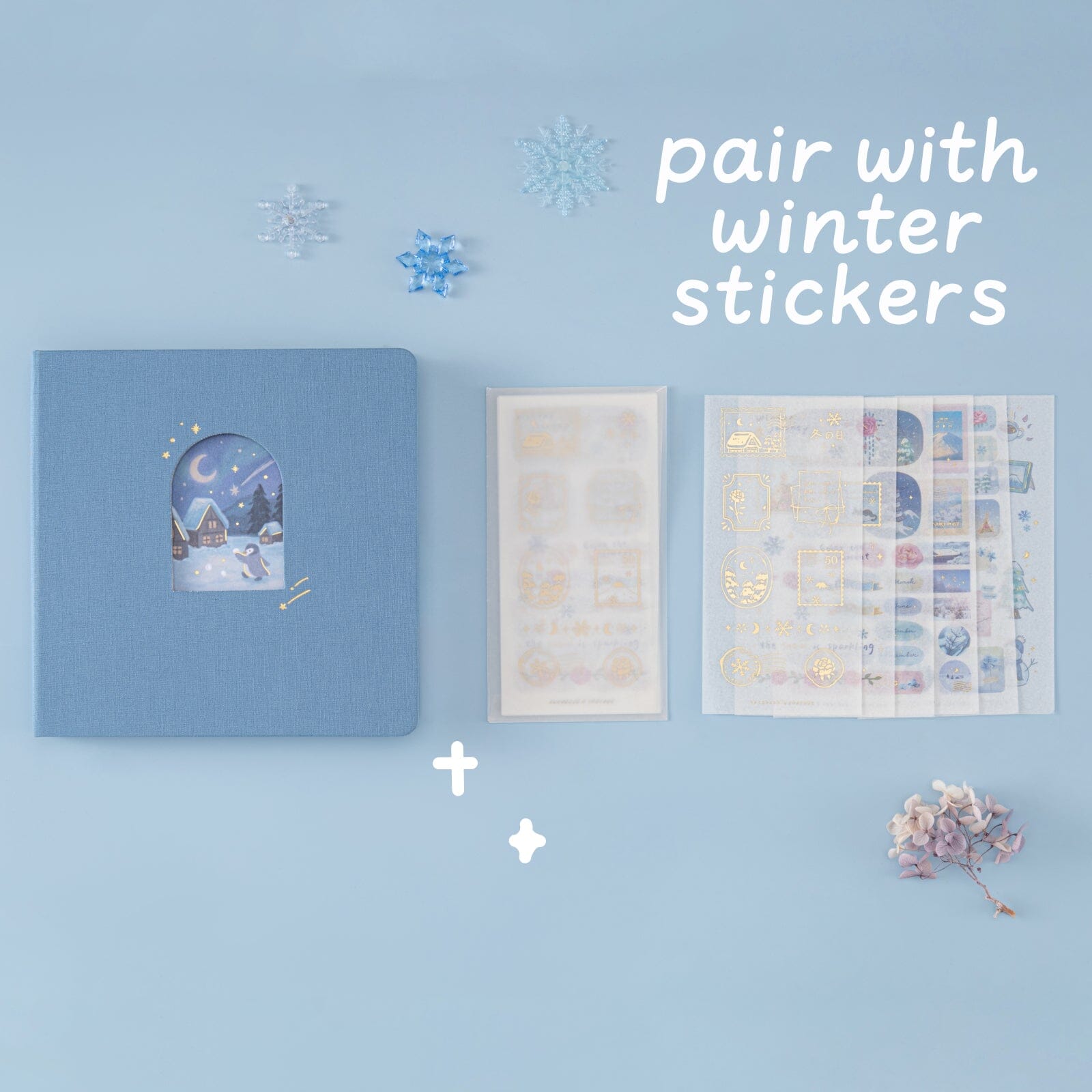 Tsuki 'Winter Journey' Sticker Set ☾