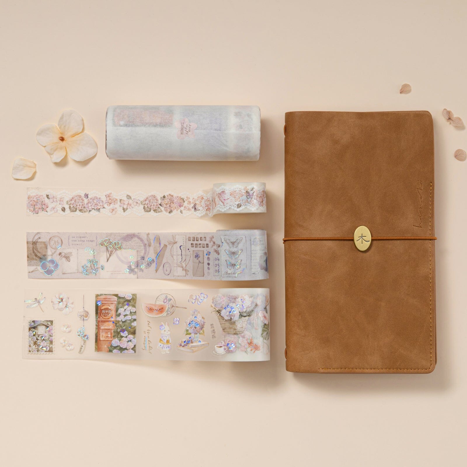 Hinoki - 'Into the Summer' PET Decorative Tape Set