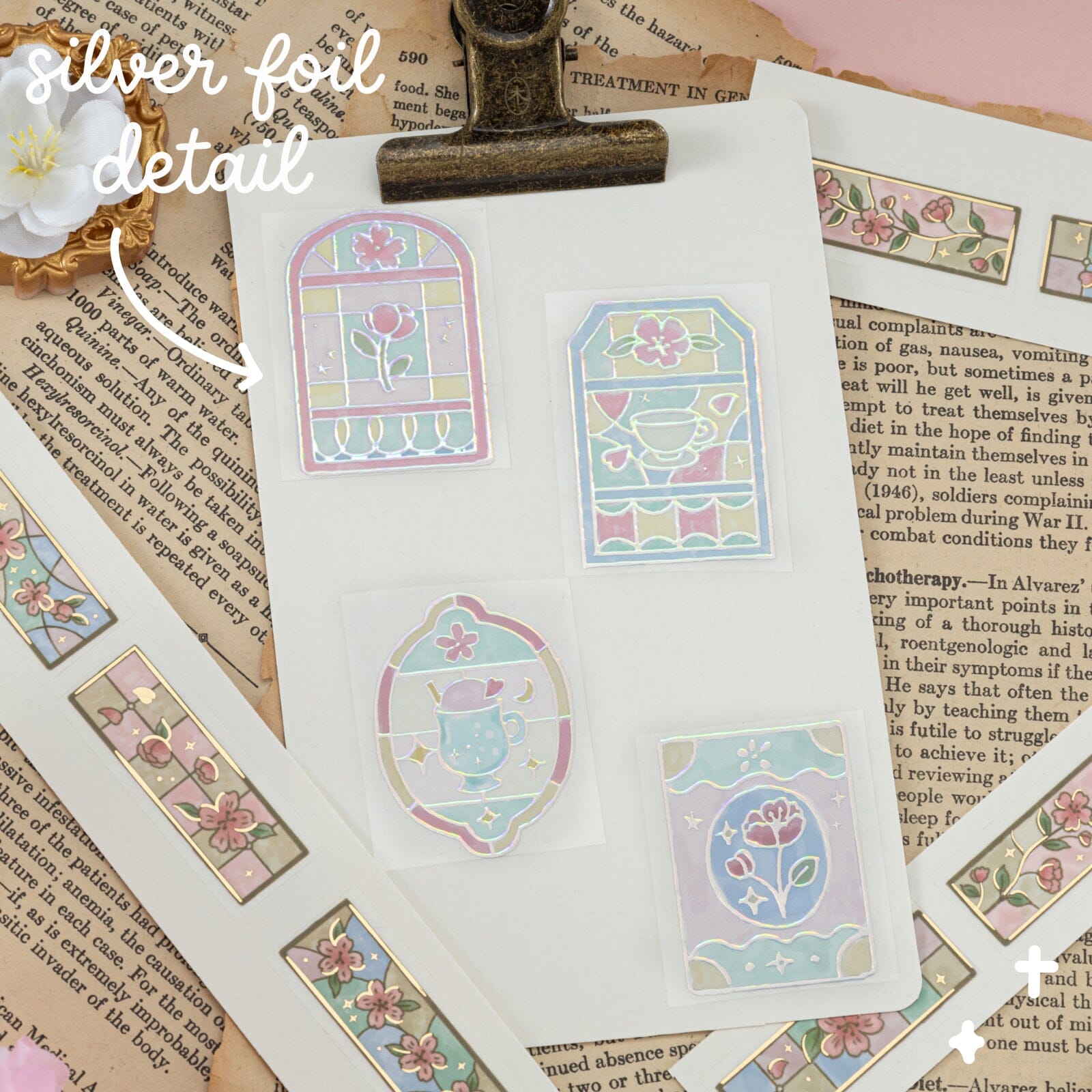 Tsuki 'Sakura Story' Washi Tape Set ☾
