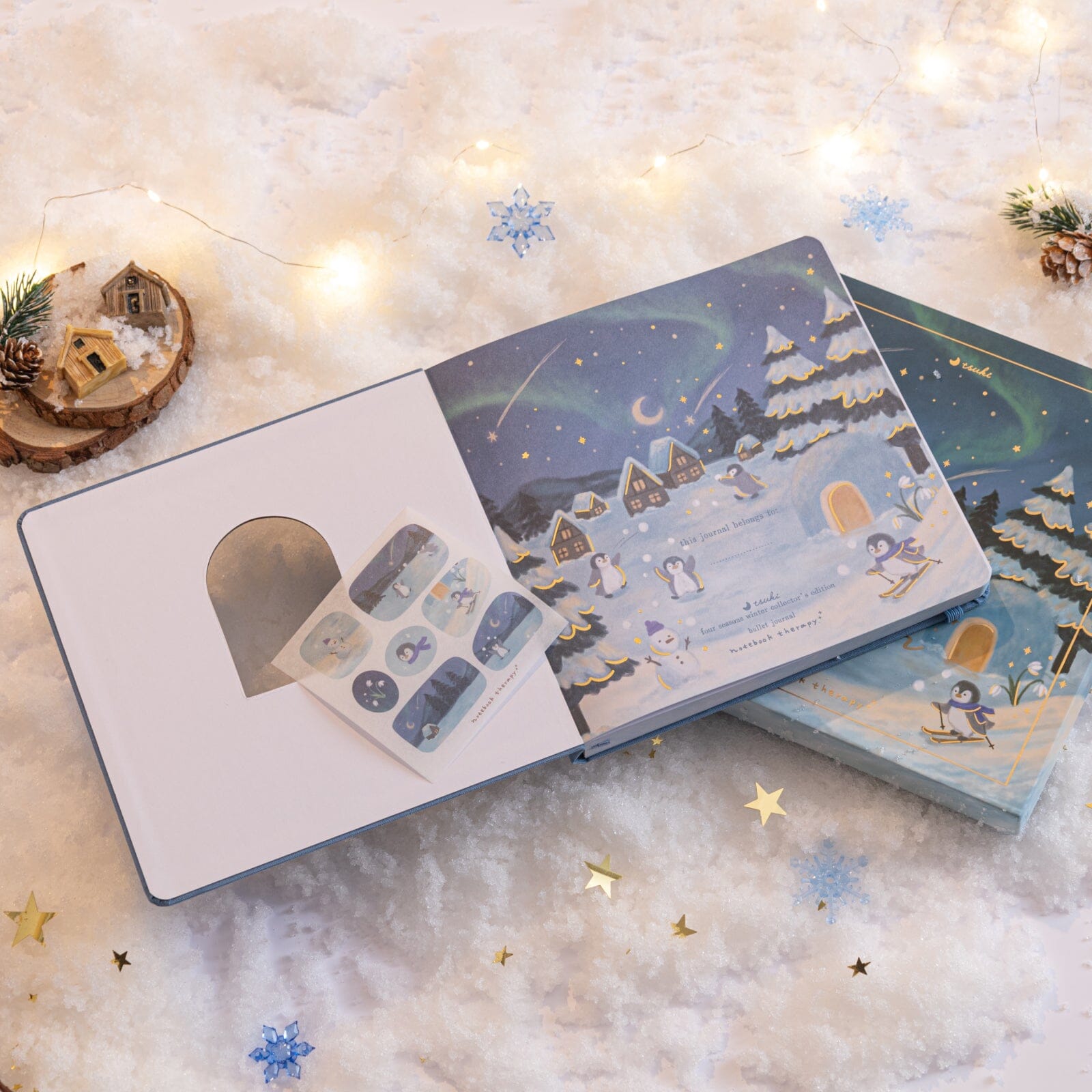 Tsuki Four Seasons: Winter Collector's Edition 2025 Square Bullet Journal ☾