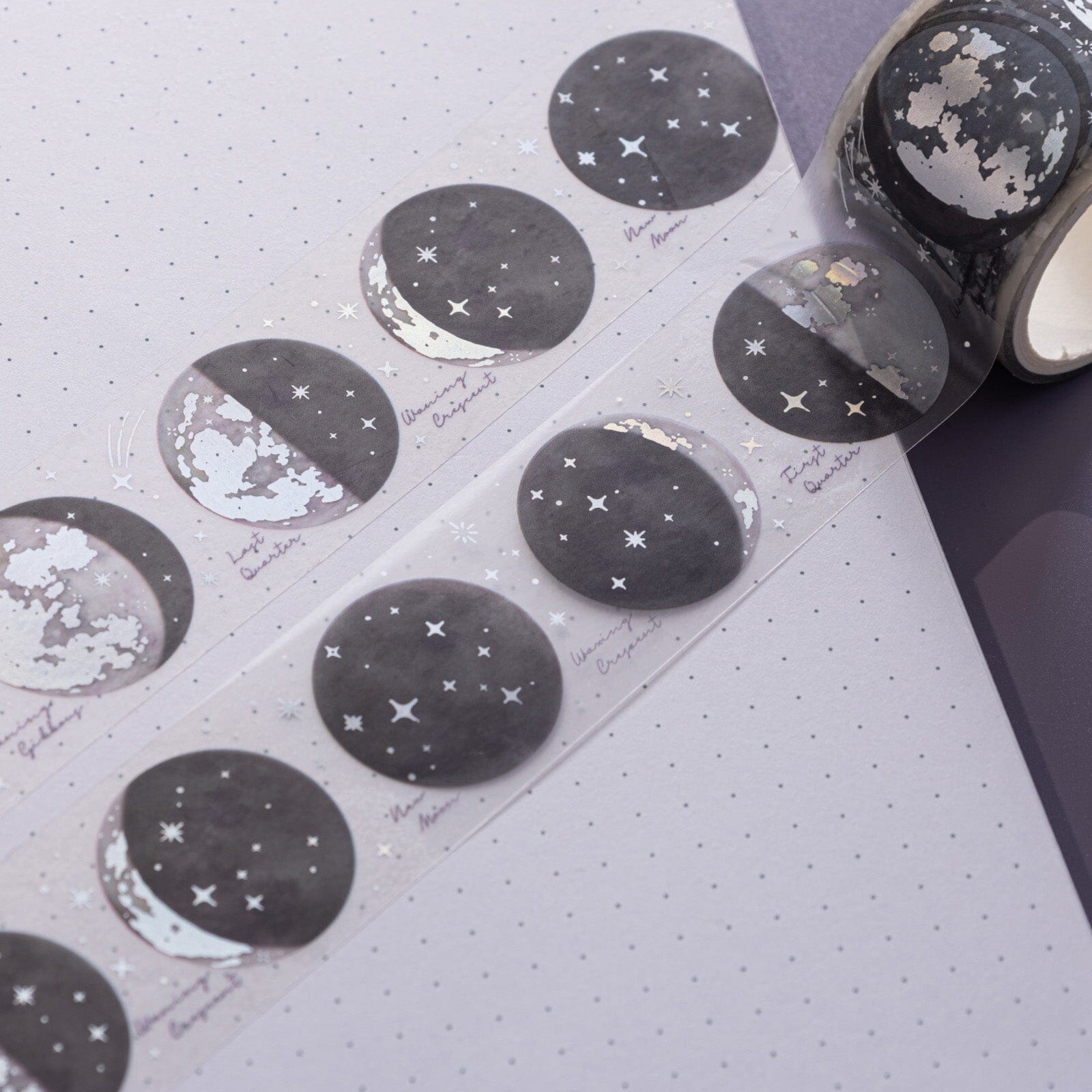 Tsuki 'Lunar Mystery' Washi Tape Set ☾