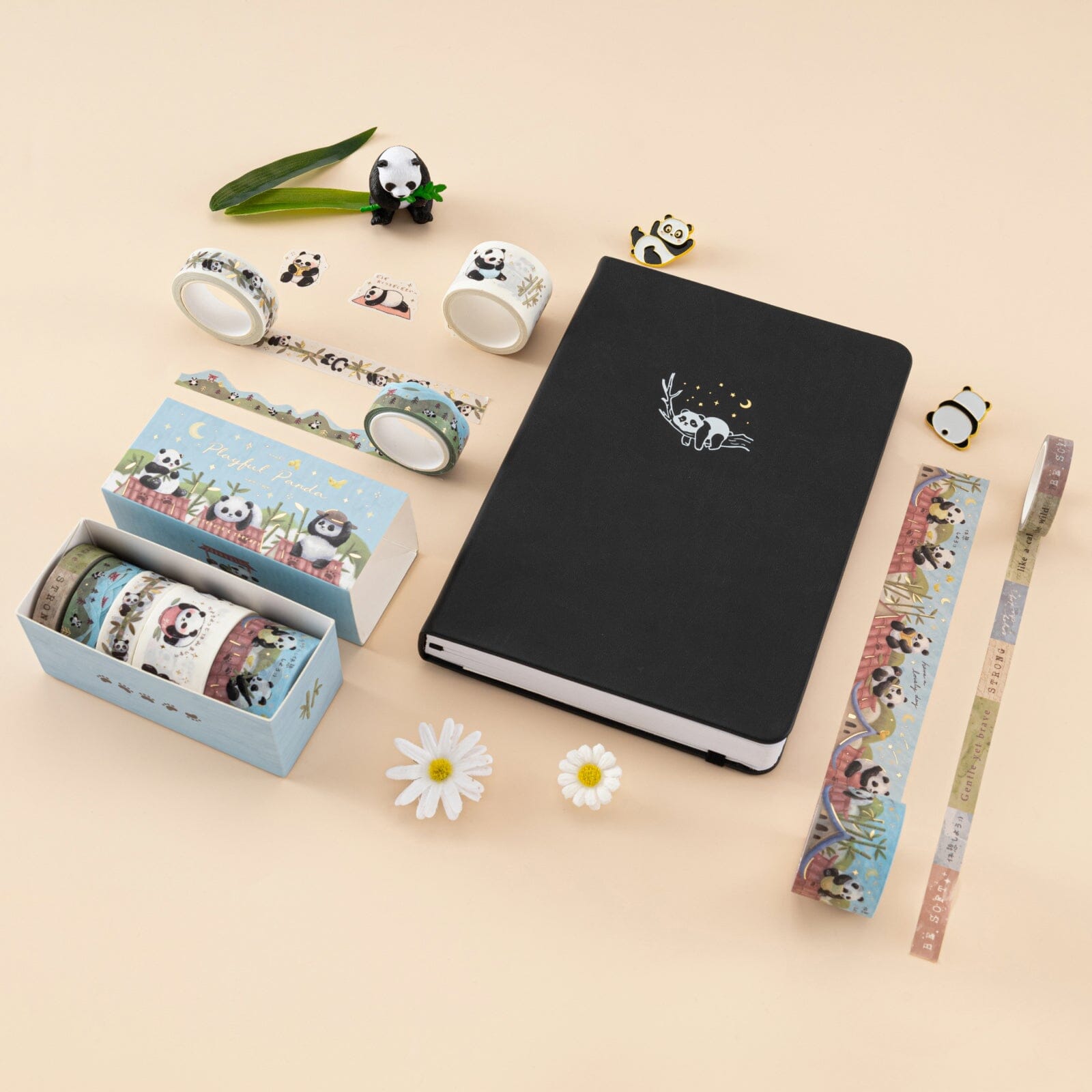 Tsuki 'Playful Panda' Limited Edition A5 Bullet Journal ☾
