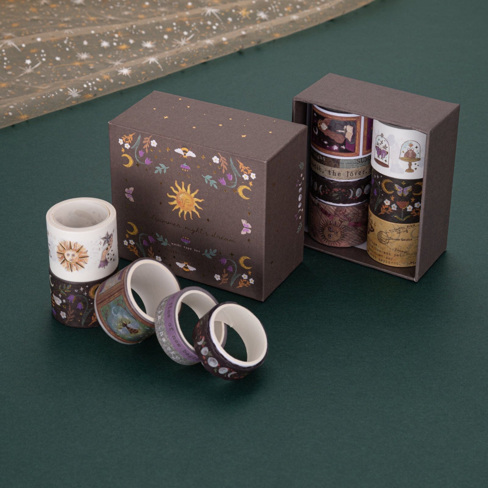 Tsuki 'Midsummer Night's Dream' Washi Tape Set ☾