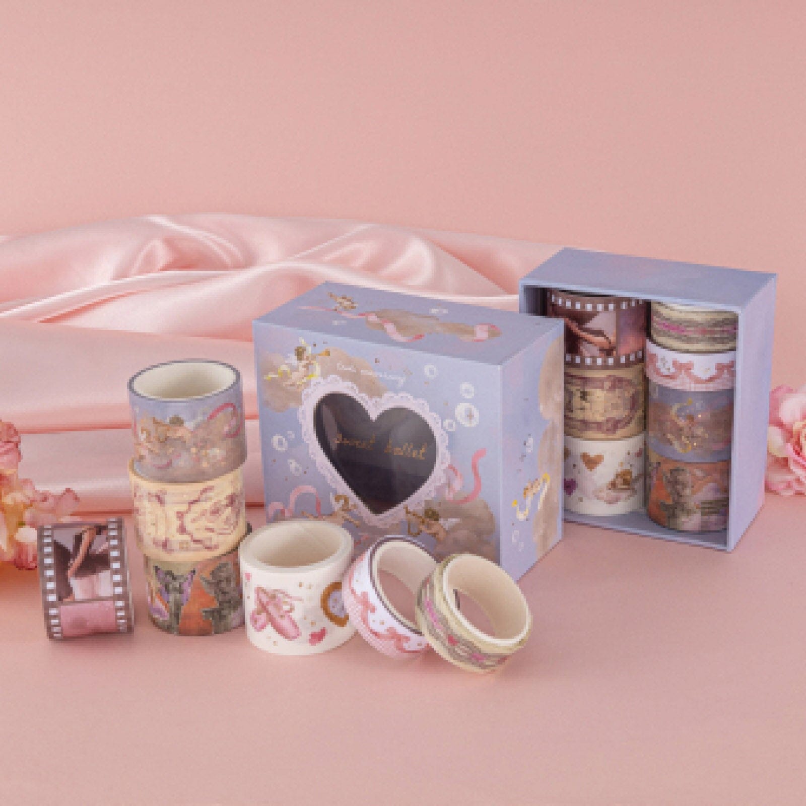 Tsuki 'Sweet Ballet' Washi Tape Set ☾