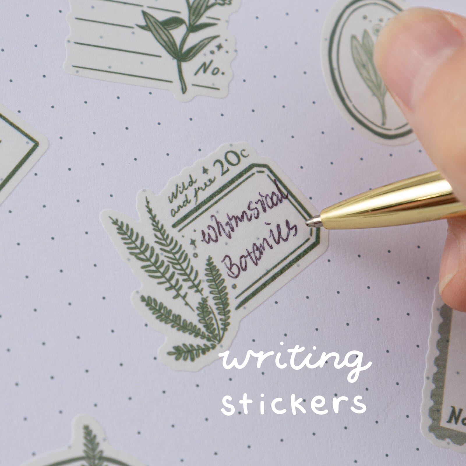 Tsuki 'Whimsical Botanics' Washi Tape Set ☾