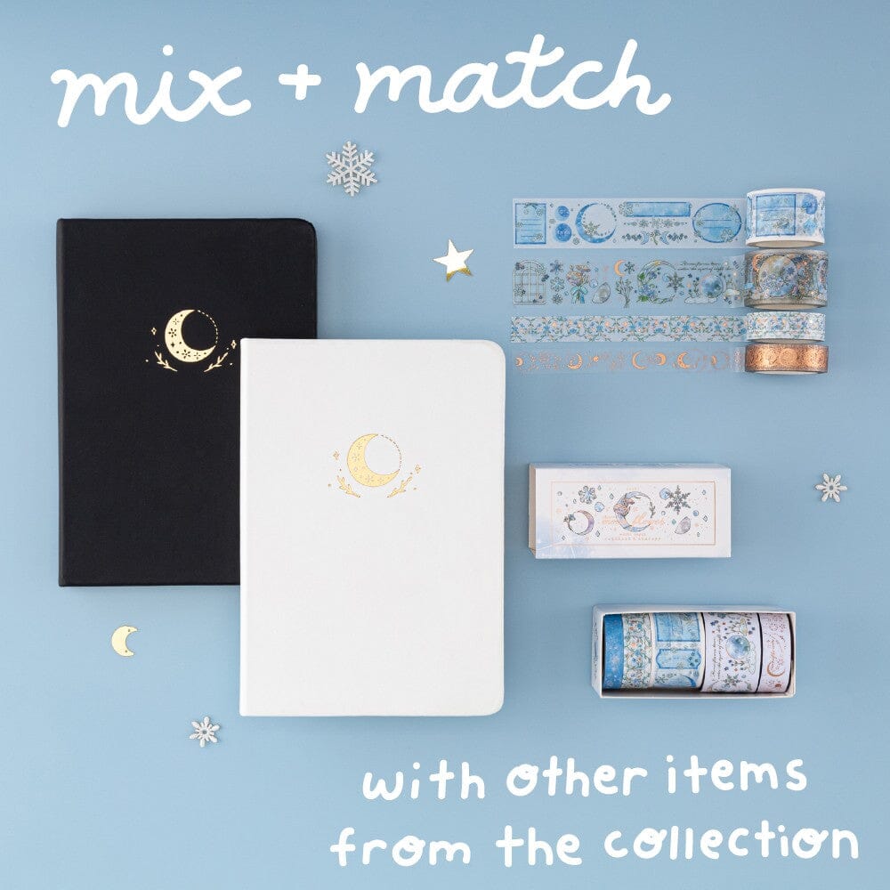 Tsuki 'Winter Moonflower' Washi Tape Set ☾