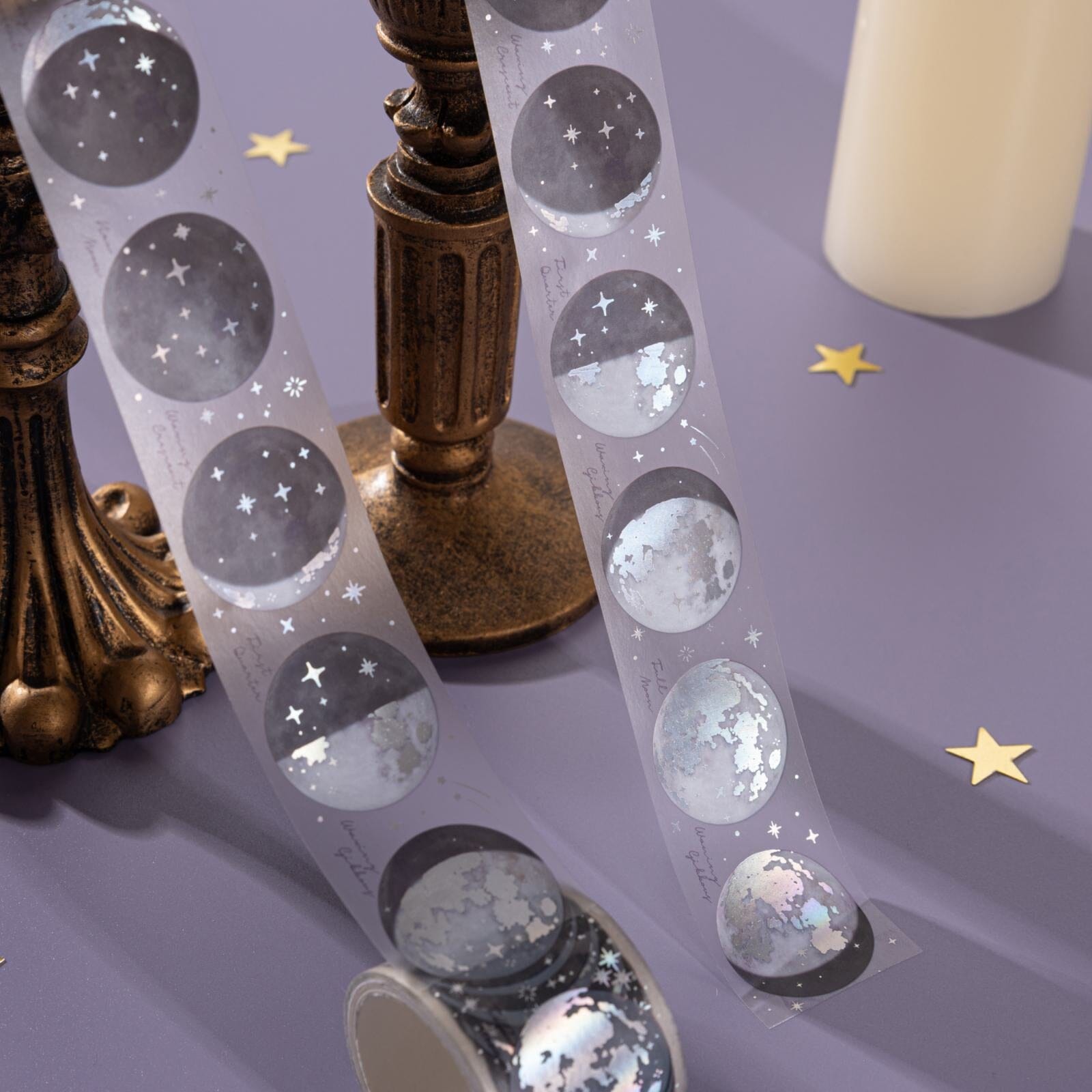 Tsuki 'Lunar Mystery' Washi Tape Set ☾