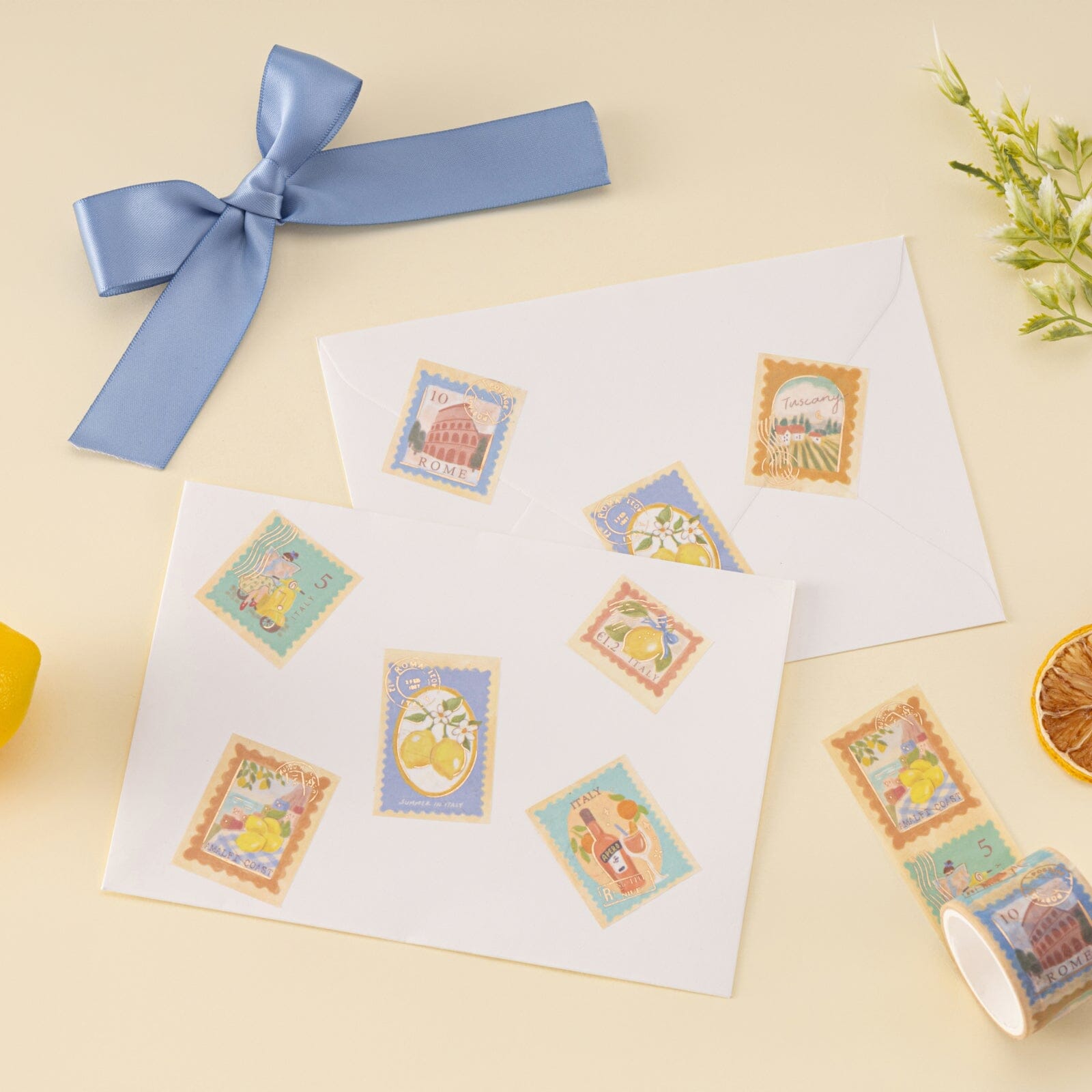 Tsuki 'Summer in Italy' Washi Tape Set ☾