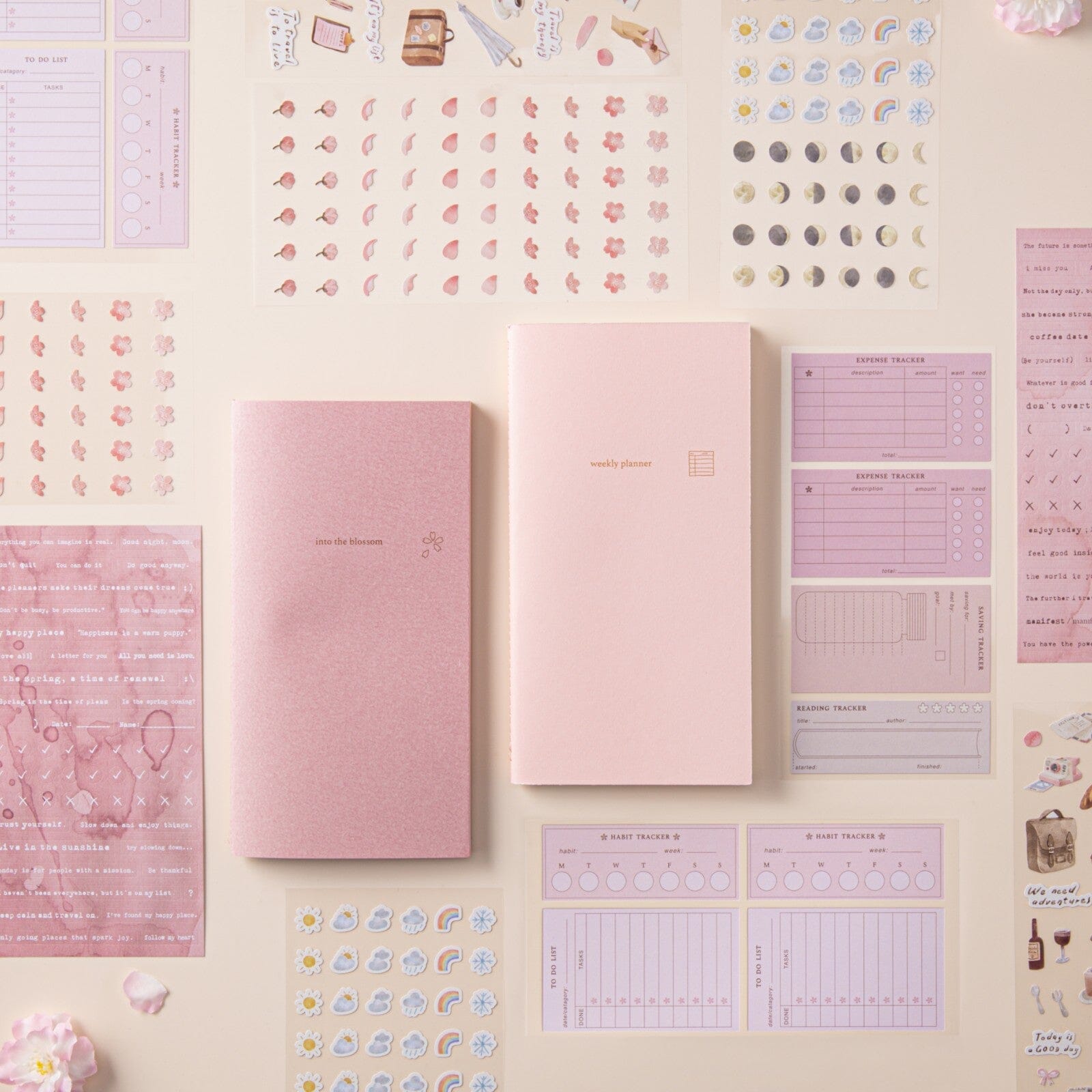 Hinoki - 'Into the Blossom' Mixed Insert + Sticker Set