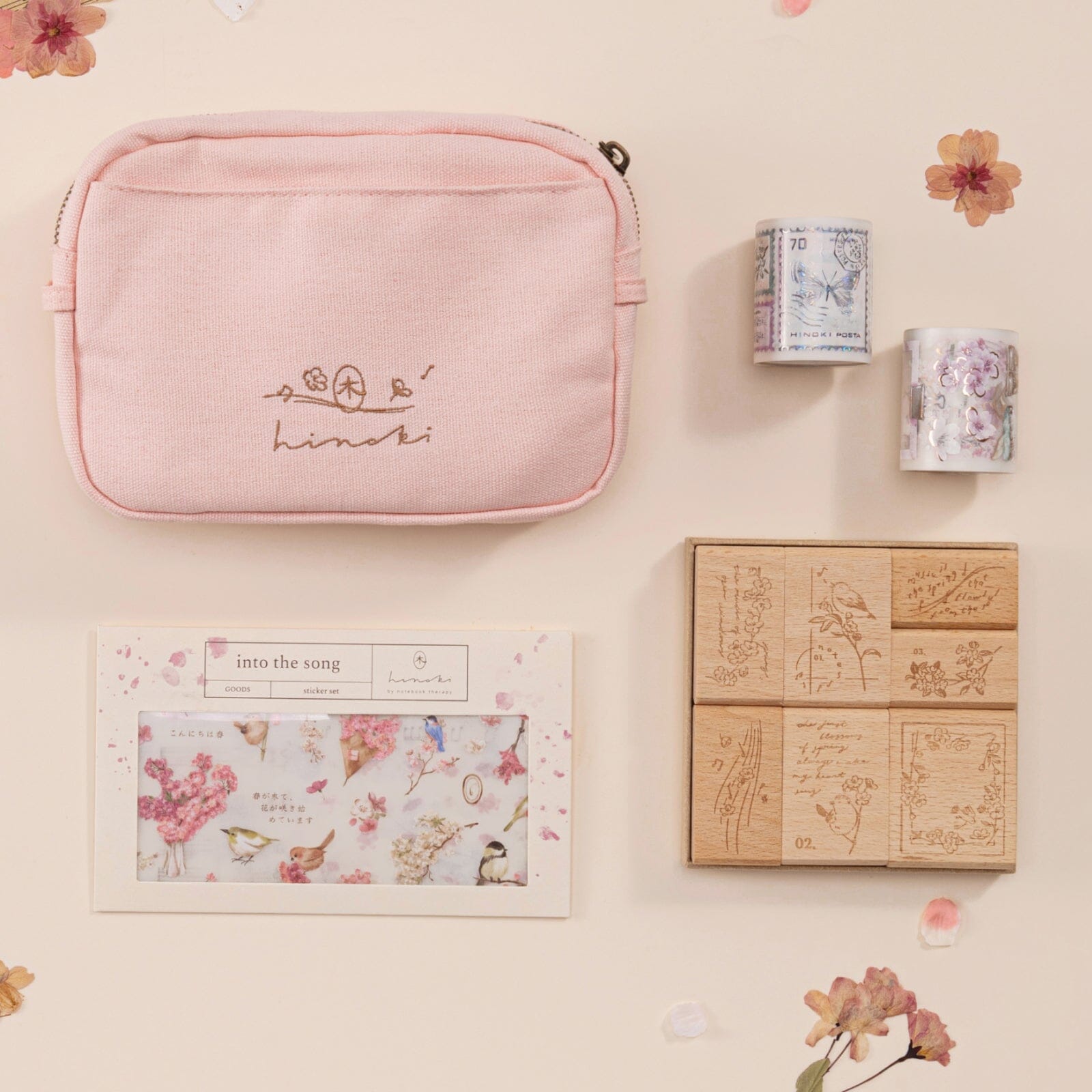 Hinoki - 'Into the Song' Decorative PET Tape Set
