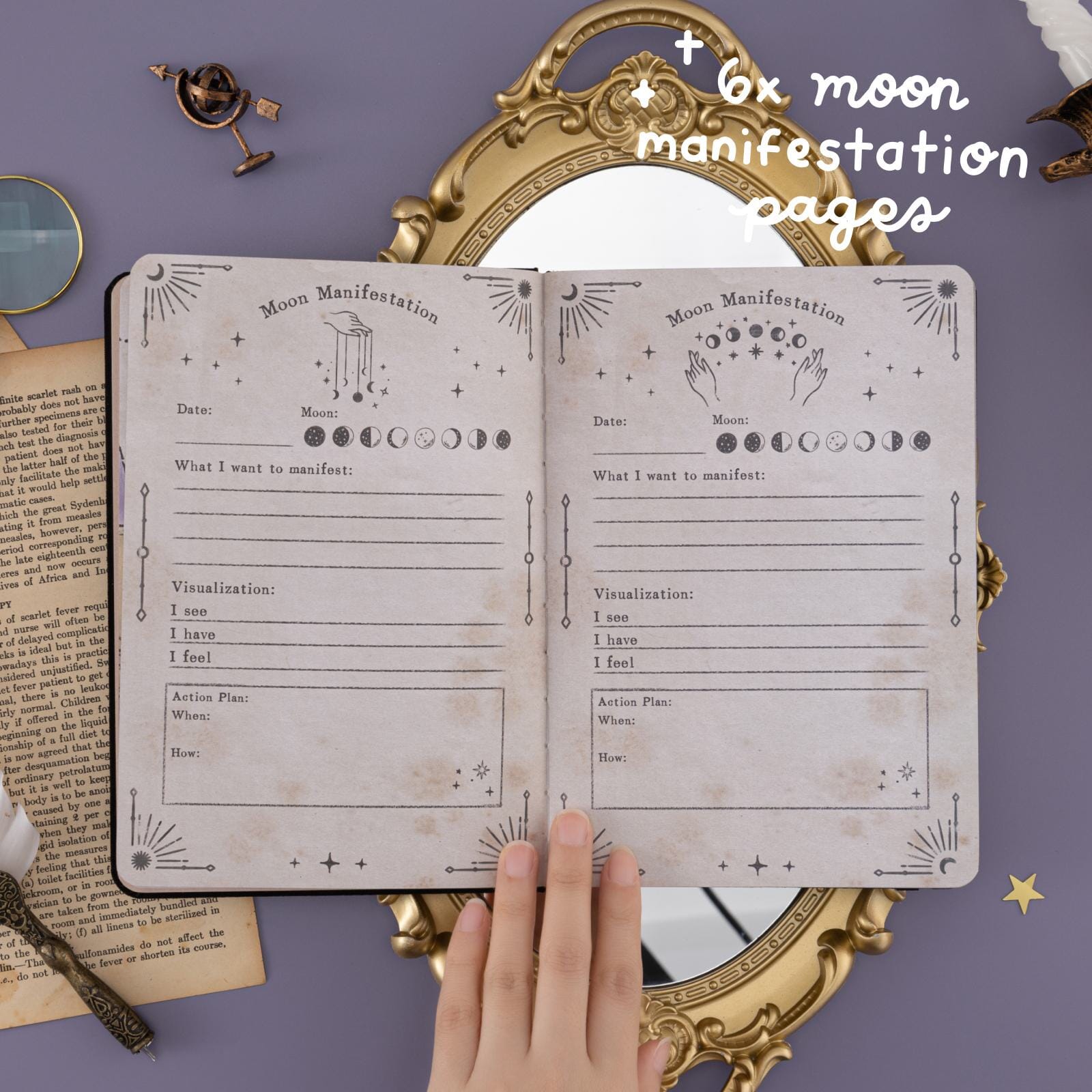 Tsuki 'La Luna' Collector's Edition 2025 Moon Planner Bullet Journal ☾