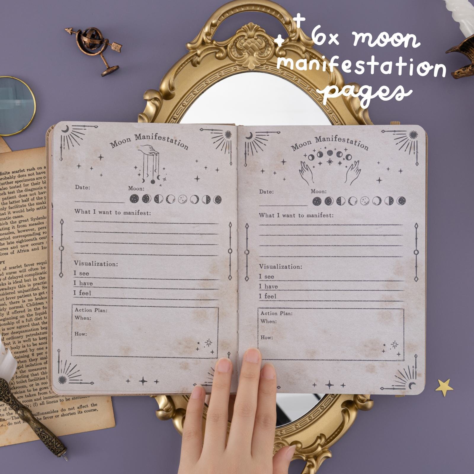 Tsuki 'La Soleil' Collector's Edition Moon Planner Bullet Journal ☾