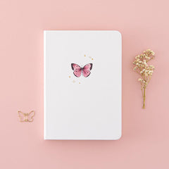 Tsuki Cloud White 'Flutter + Dream' Limited Edition Bullet Journal by Notebook Therapy x Pelinkan ☾