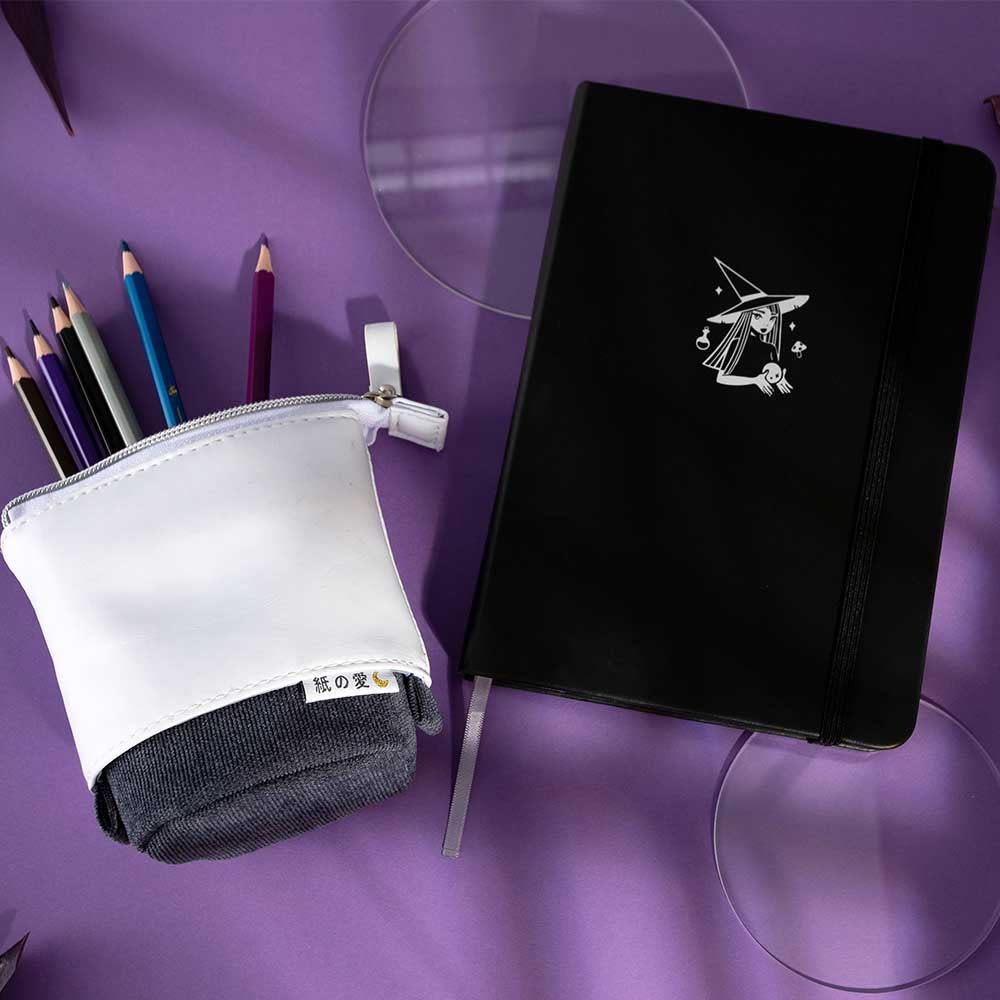 Tsuki 'Crystal Nights' Limited Edition Luxury Bullet Journal ☾ @MilkTuArt Collab!