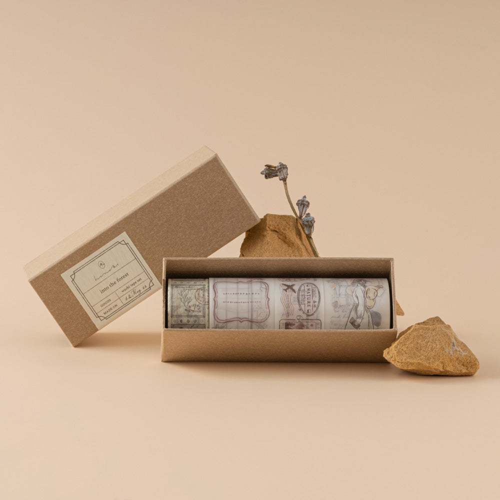 Hinoki - 'Into the Forest' PET + Washi Tape Set