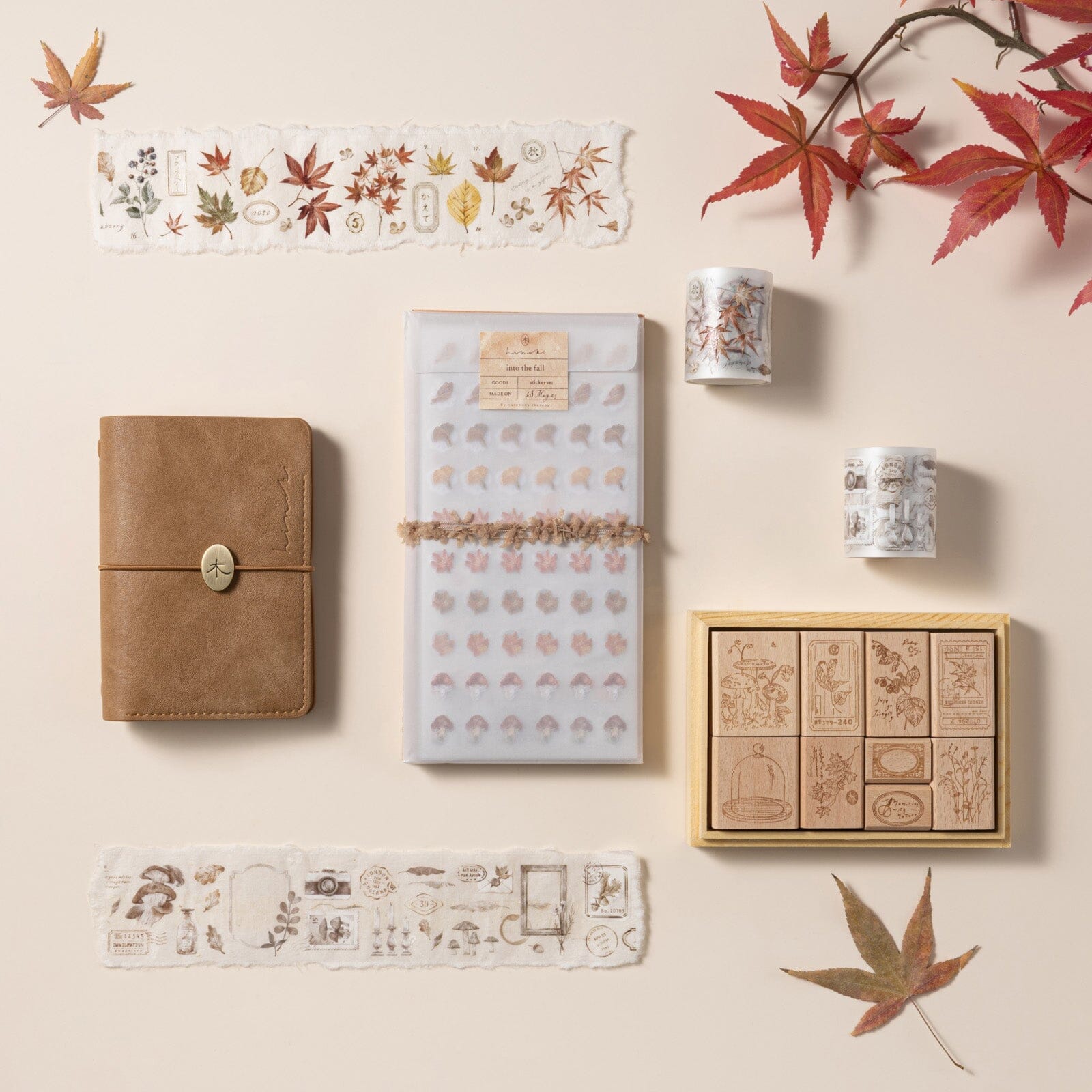 Hinoki - 'Into the Fall' Mixed Insert + Sticker Set