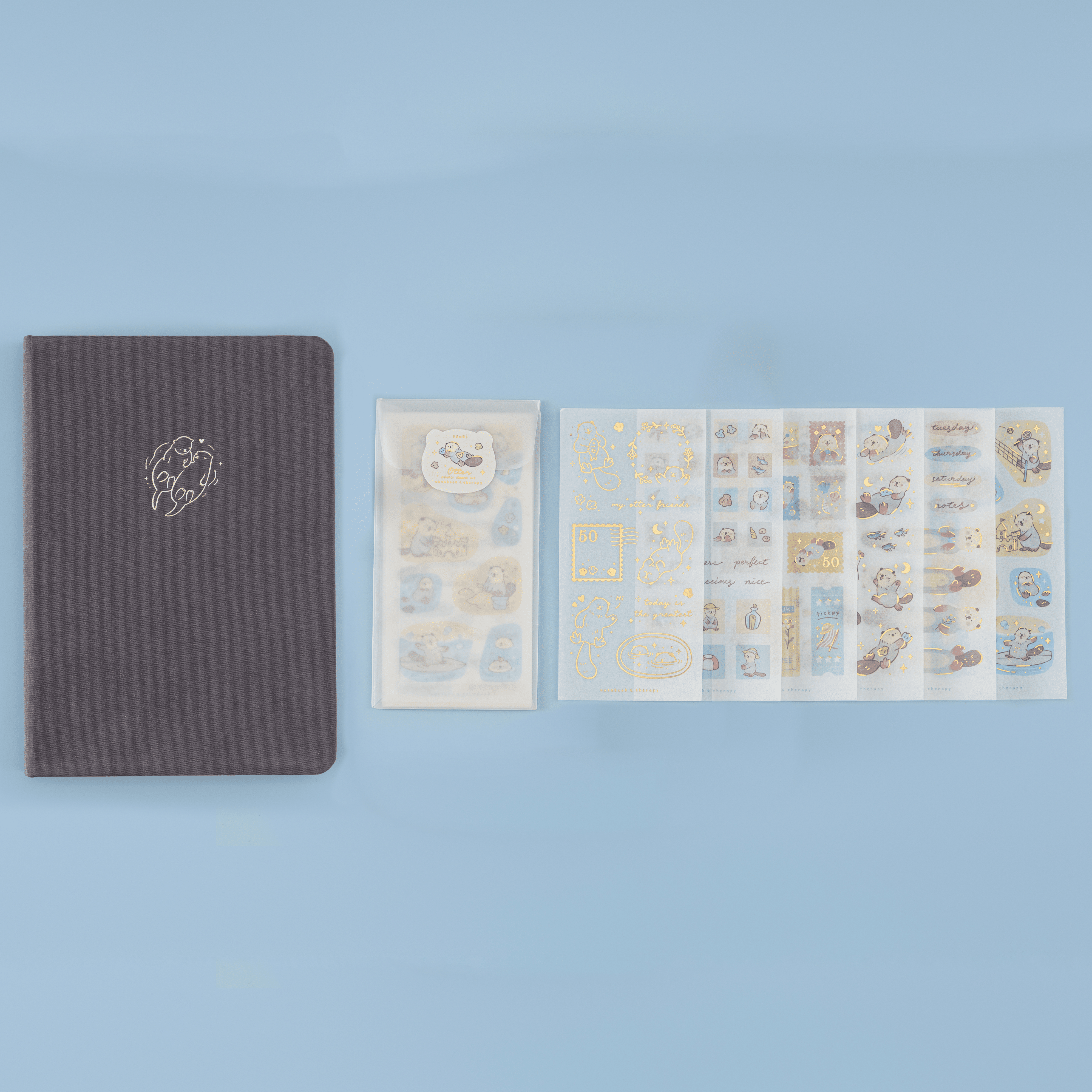 Tsuki 'Otter Friends' Limited Edition Bullet Journal ☾