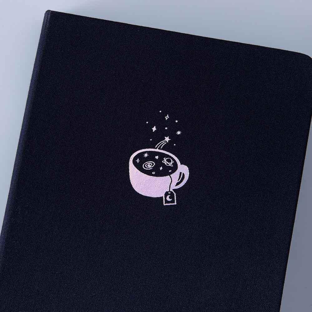Tsuki 'Cup of Galaxy' Limited Edition Holographic Bullet Journal ☾