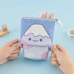 Tsuki 'Four seasons' Fuji Pop-Up Pencil Case ☾ @milkkoyo x NotebookTherapy