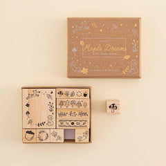 Tsuki 'Maple Dreams' Bullet Journal Stamp Set ☾