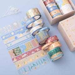 Tsuki 'Moonflower' Washi Tape Set ☾