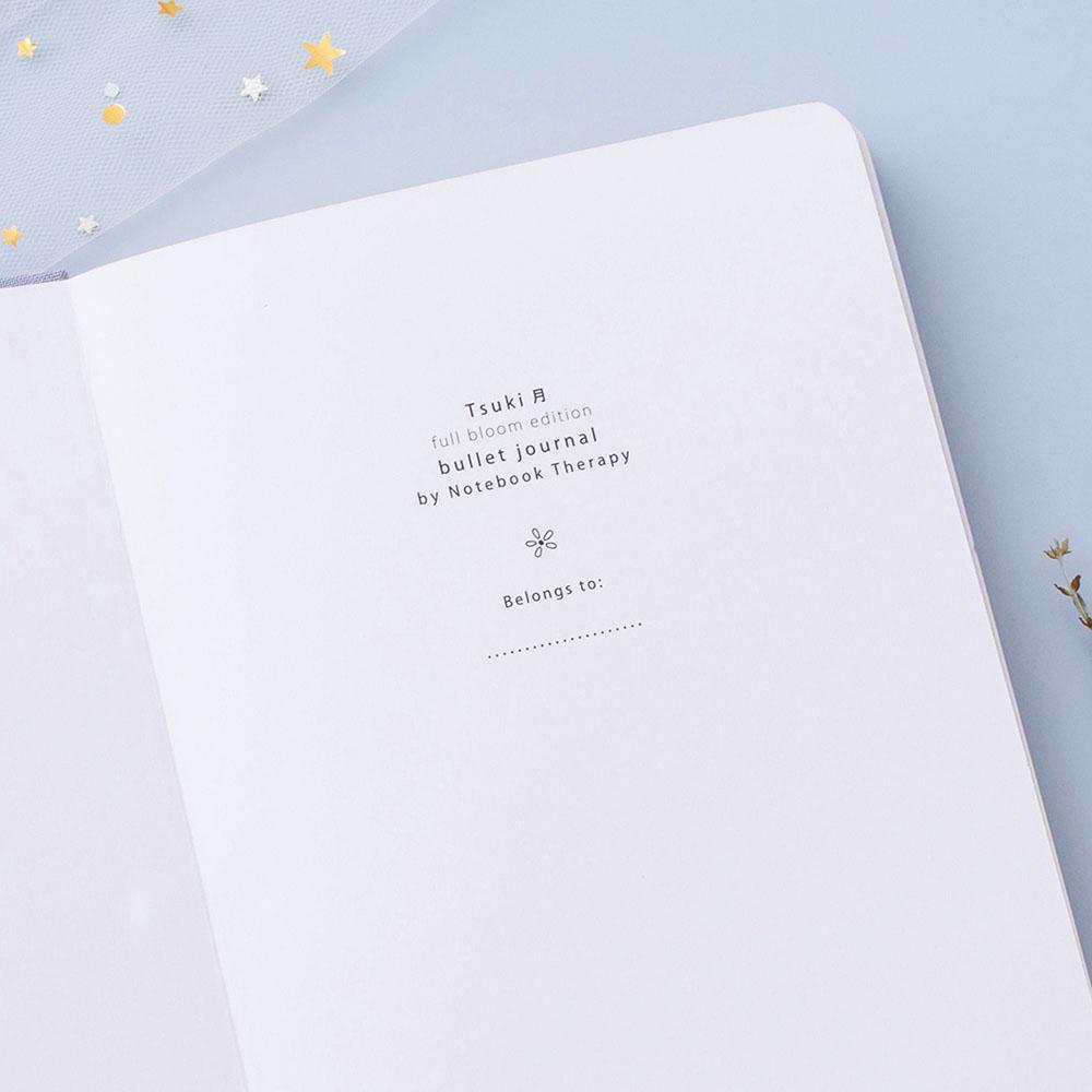 Tsuki 'Full Bloom' Limited Edition Bullet Journal ☾