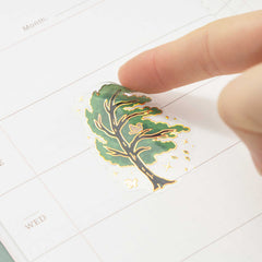 Tsuki 'Secret Garden' 3D Foil Sticker Set ☾