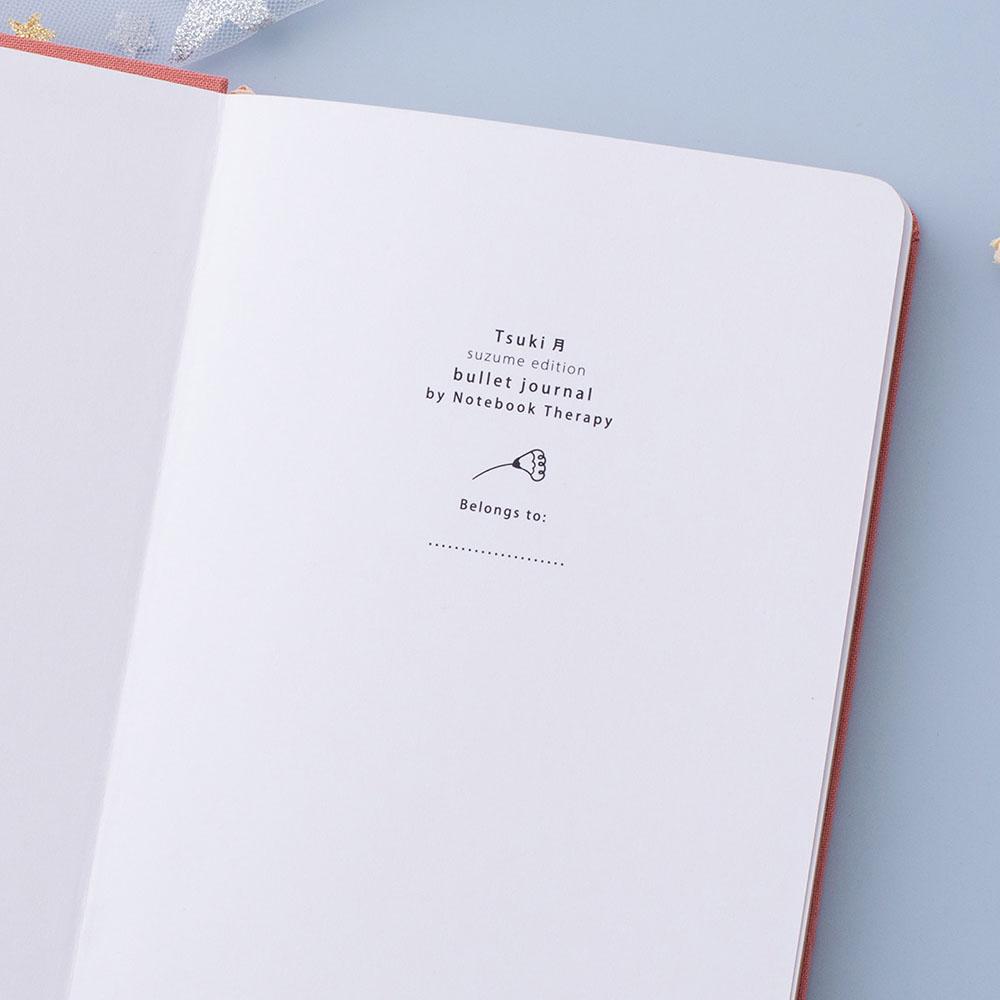 Tsuki 'Suzume' Limited Edition Bullet Journal ☾
