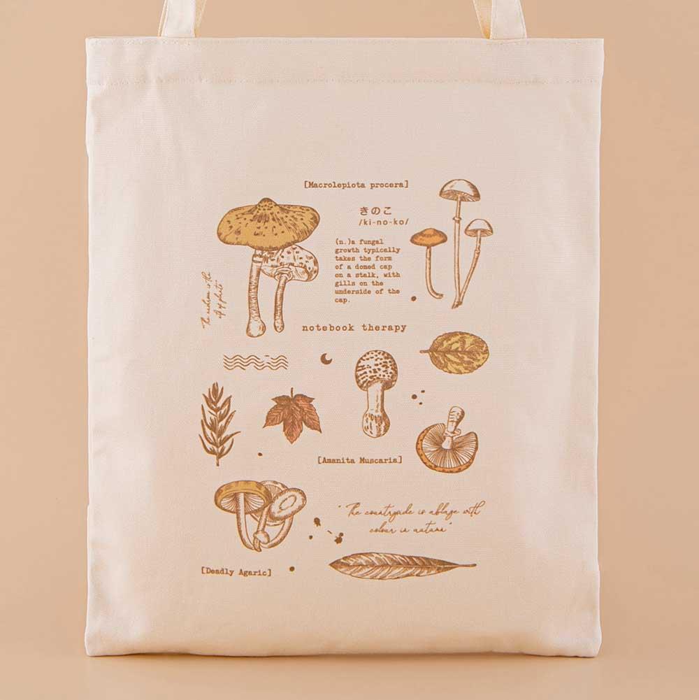 Tsuki 'Vintage Kinoko' Tote Bag ☾